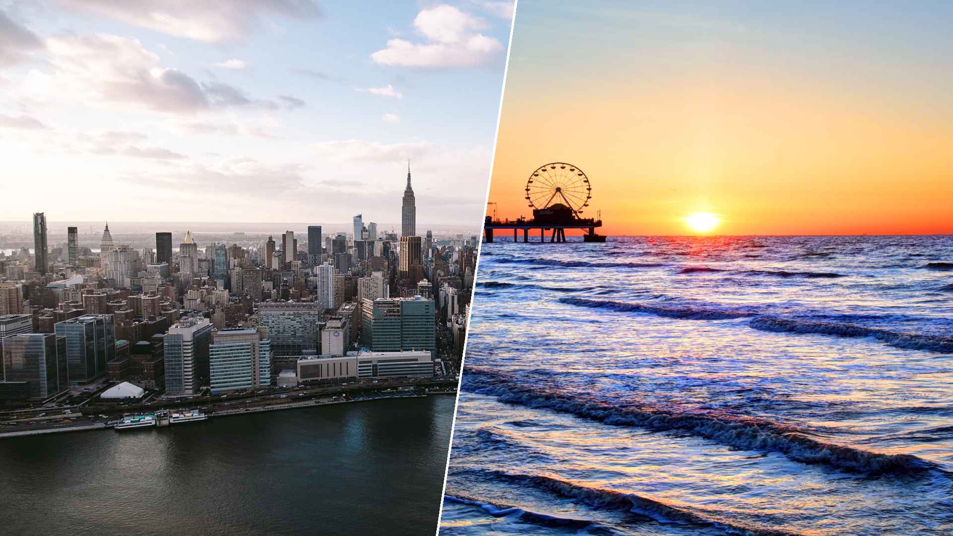 New York to Galveston