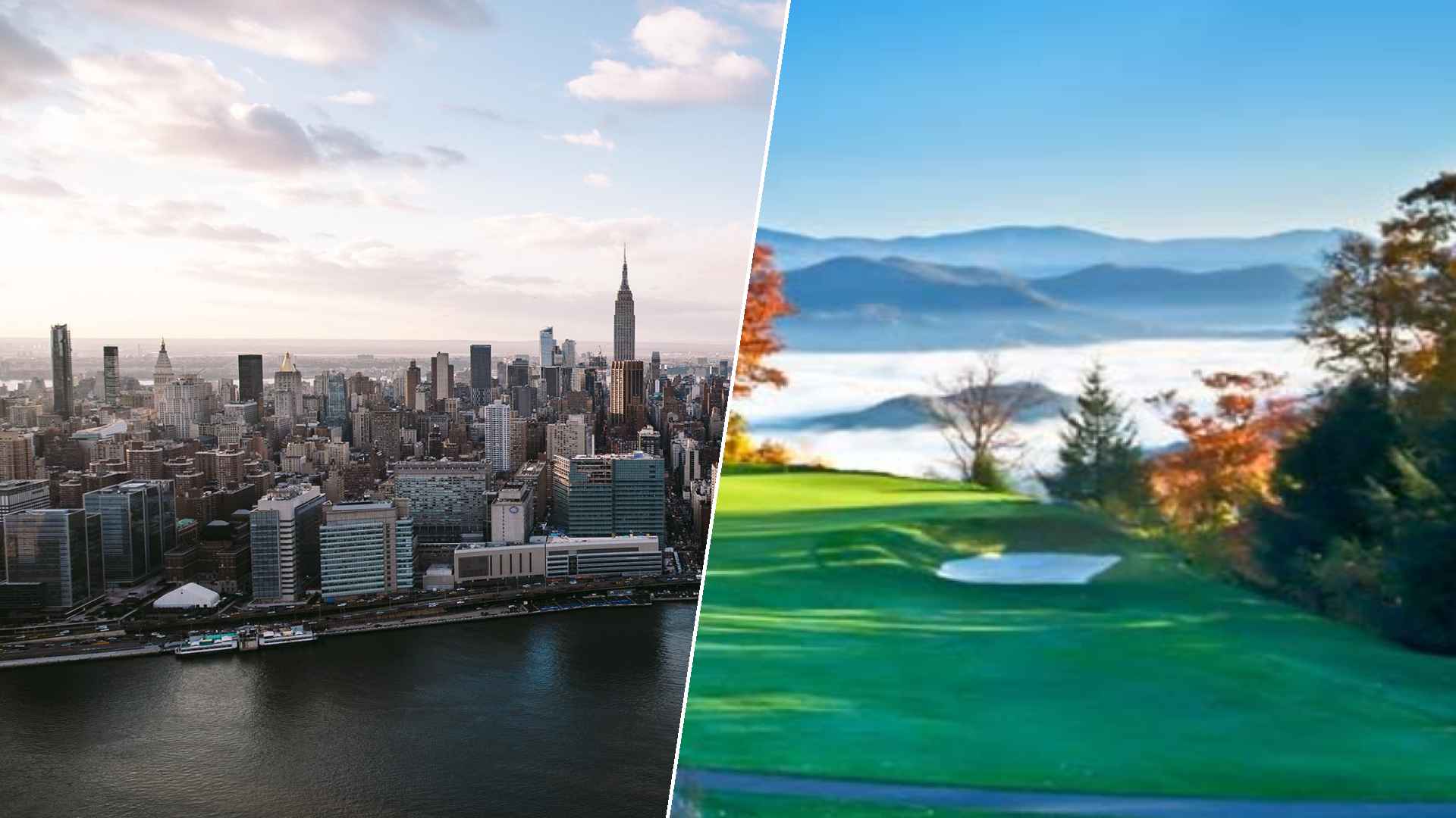 New York to Mountain Air Country Club