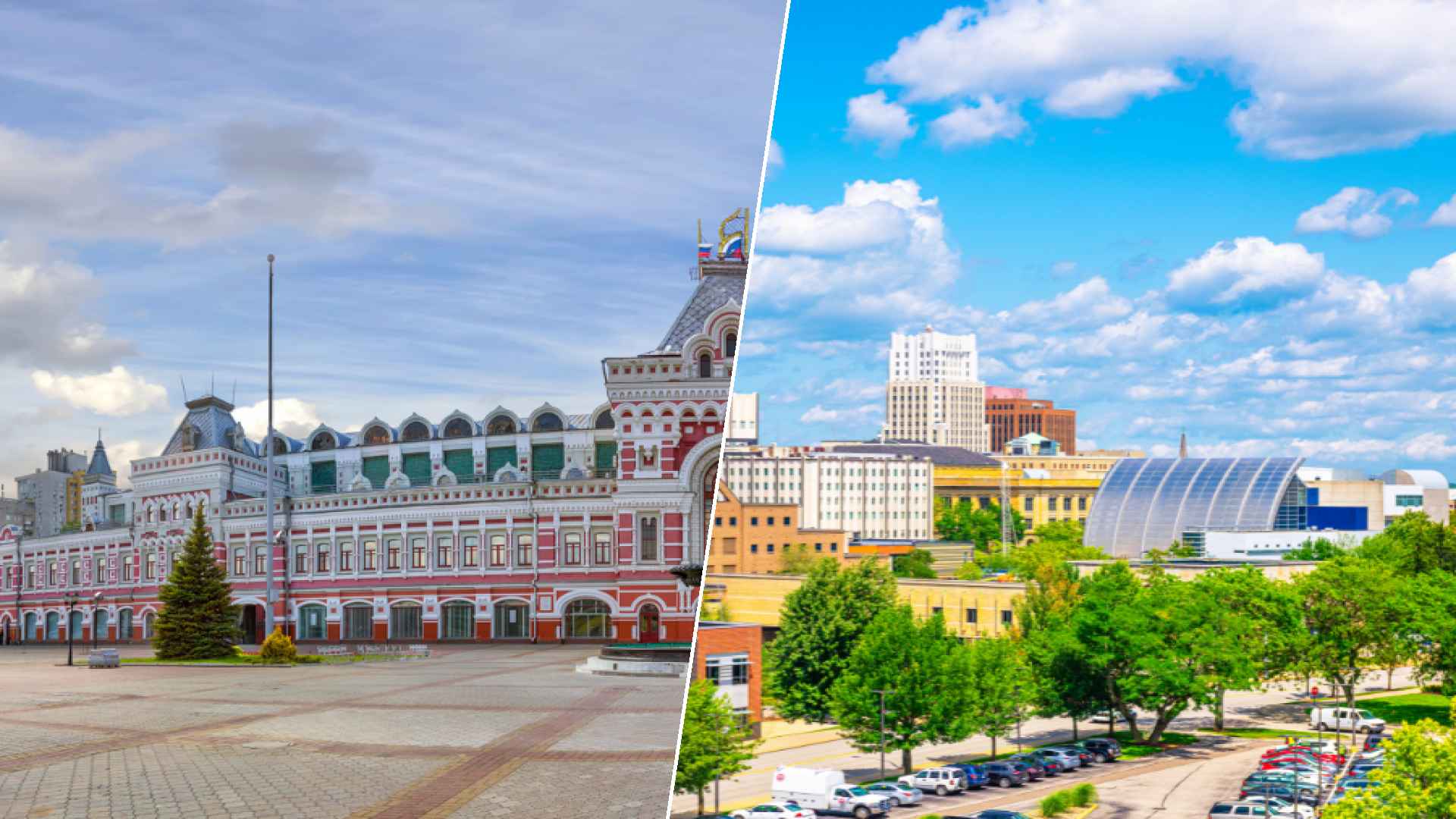 Nizhny Novgorod to Akron