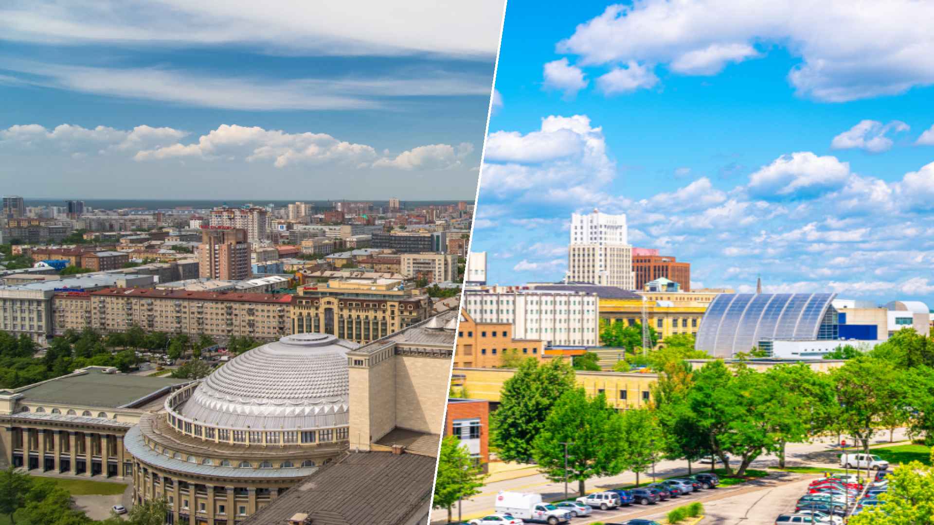 Novosibirsk to Akron