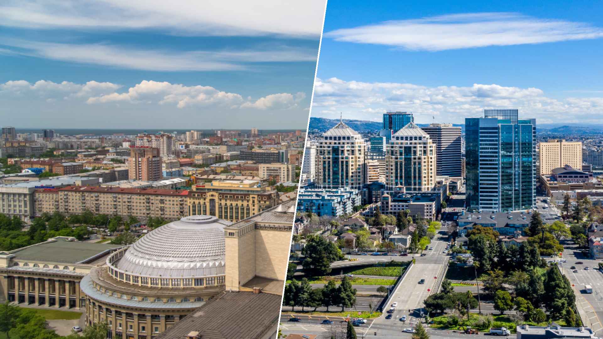 Novosibirsk to Oakland