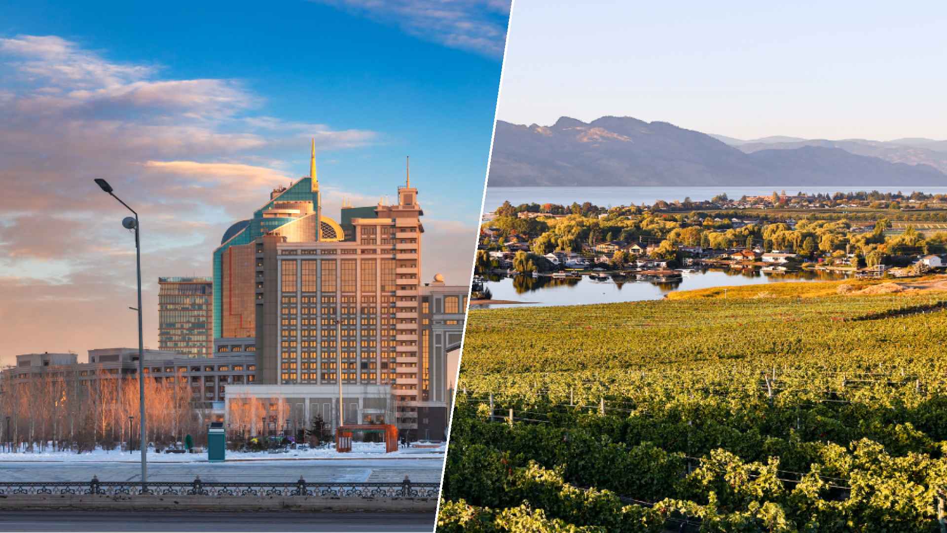 Nursultan to Kelowna