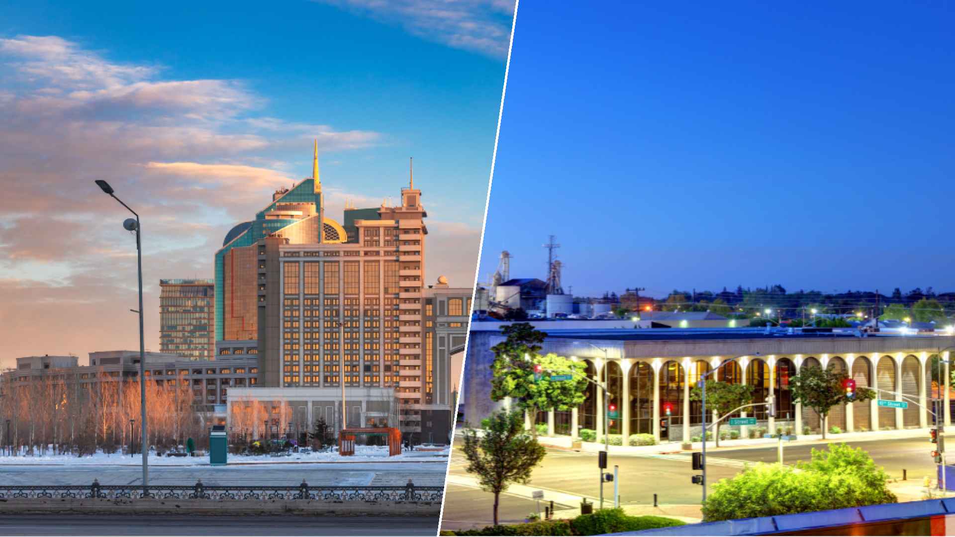 Nursultan to Modesto