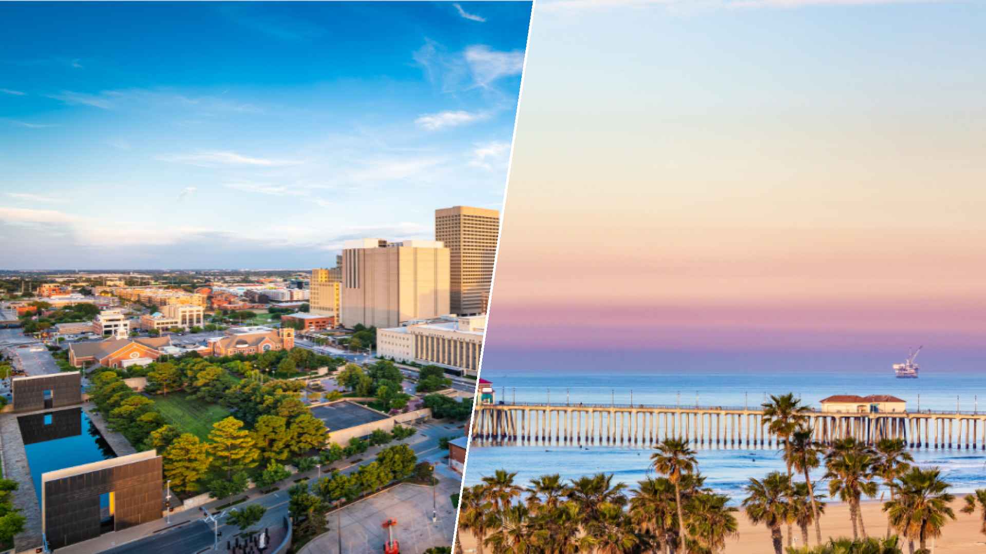 Oklahoma City to Huntington Beach