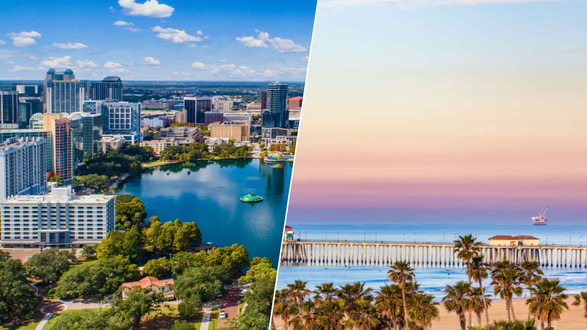 Orlando to Huntington Beach