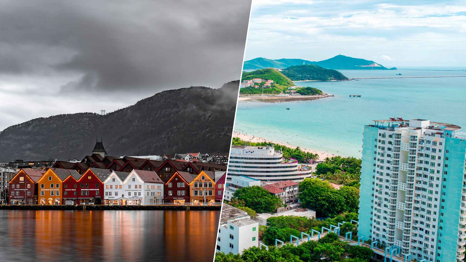 Oslo to Sanya