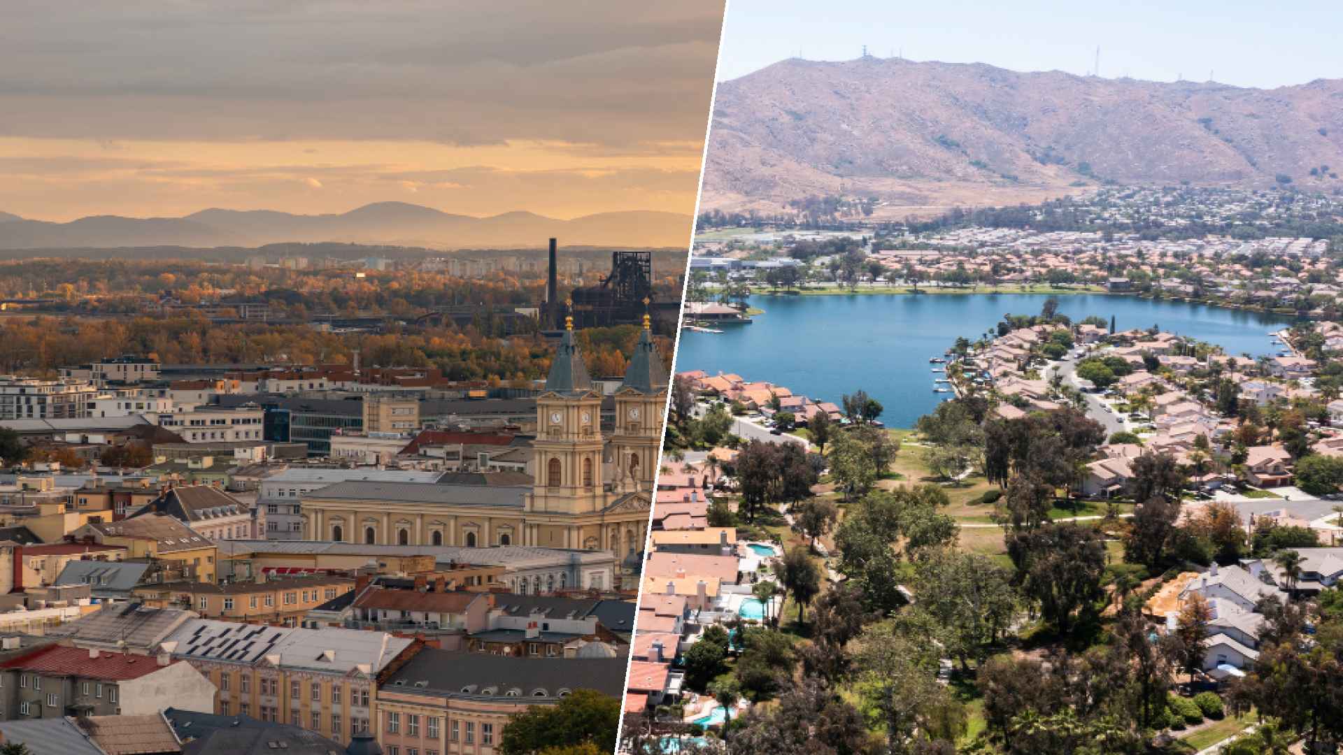 Ostrava to Moreno Valley