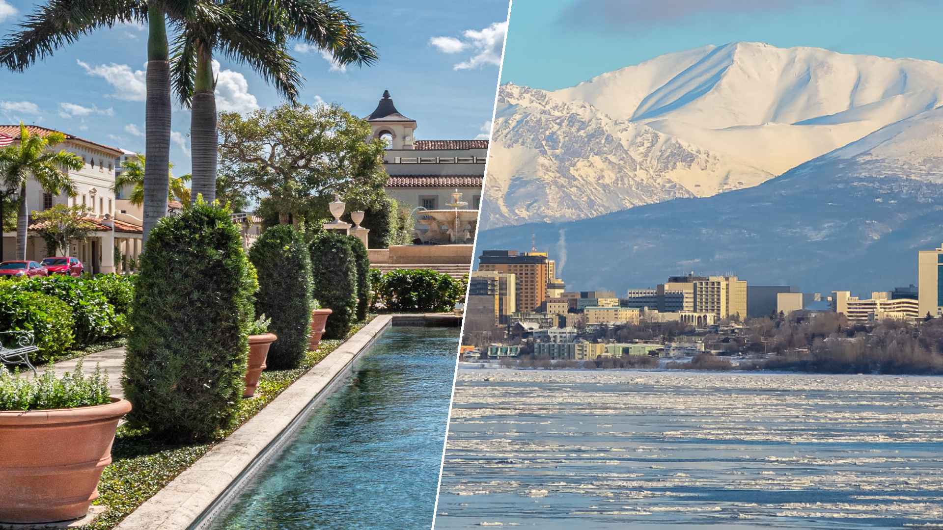 Palm Beach to Anchorage