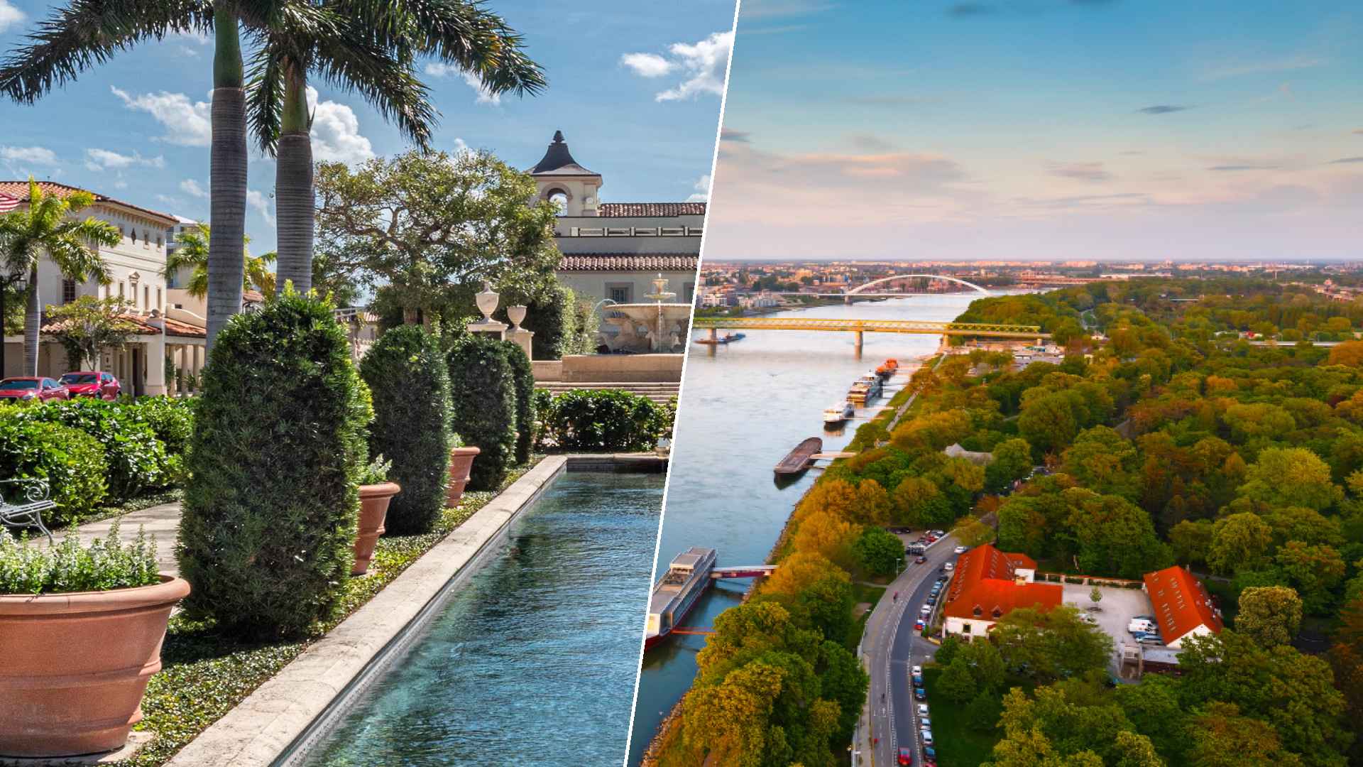 Palm Beach to Bratislava