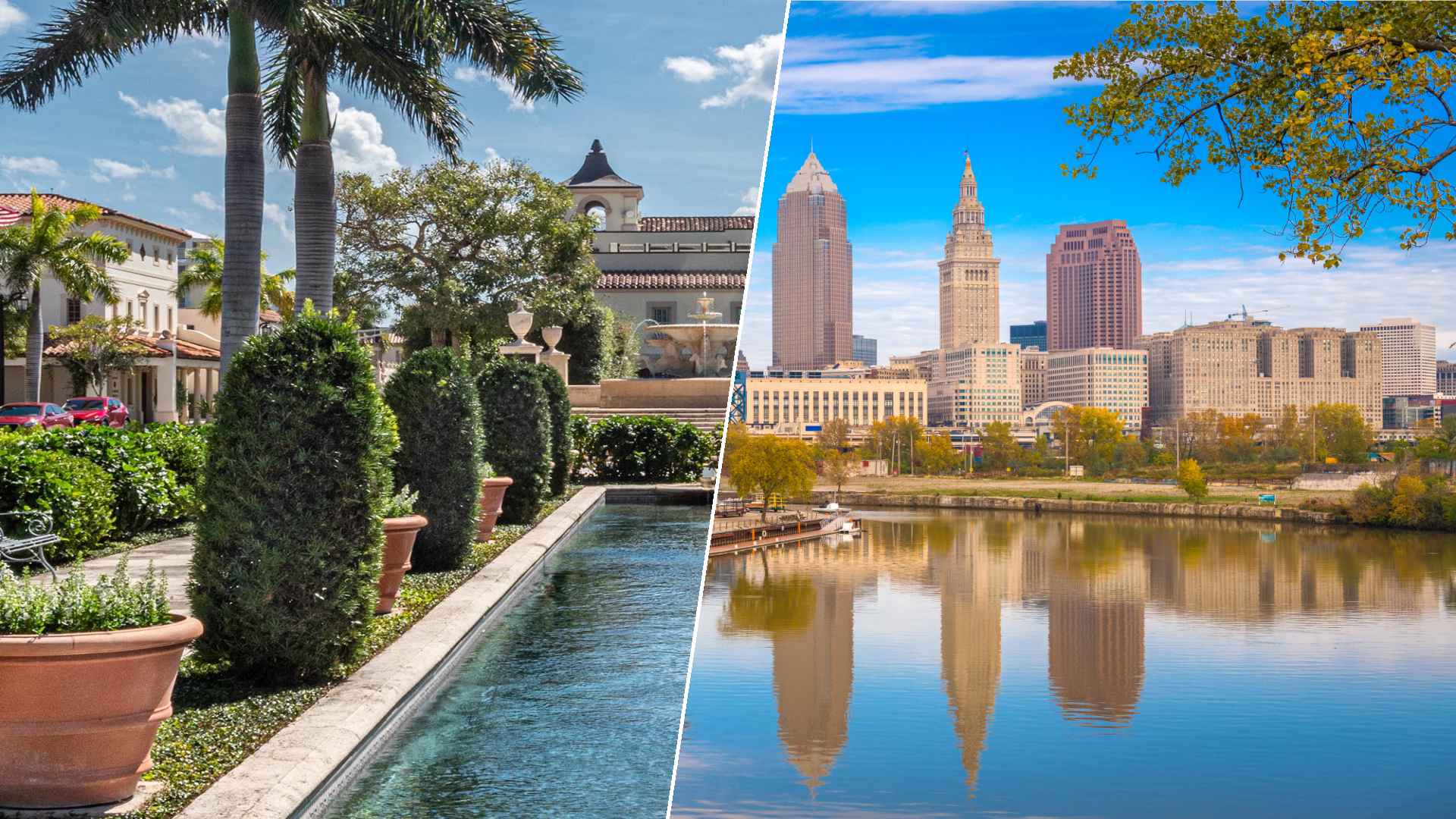 Palm Beach to Cleveland