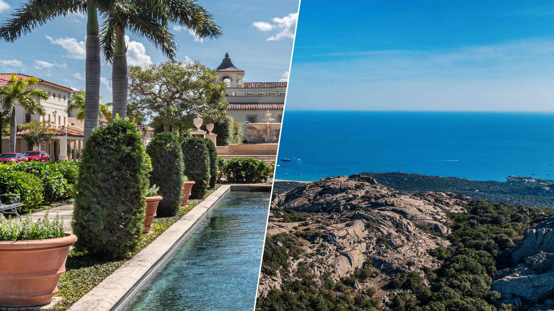 Palm Beach to Corsica