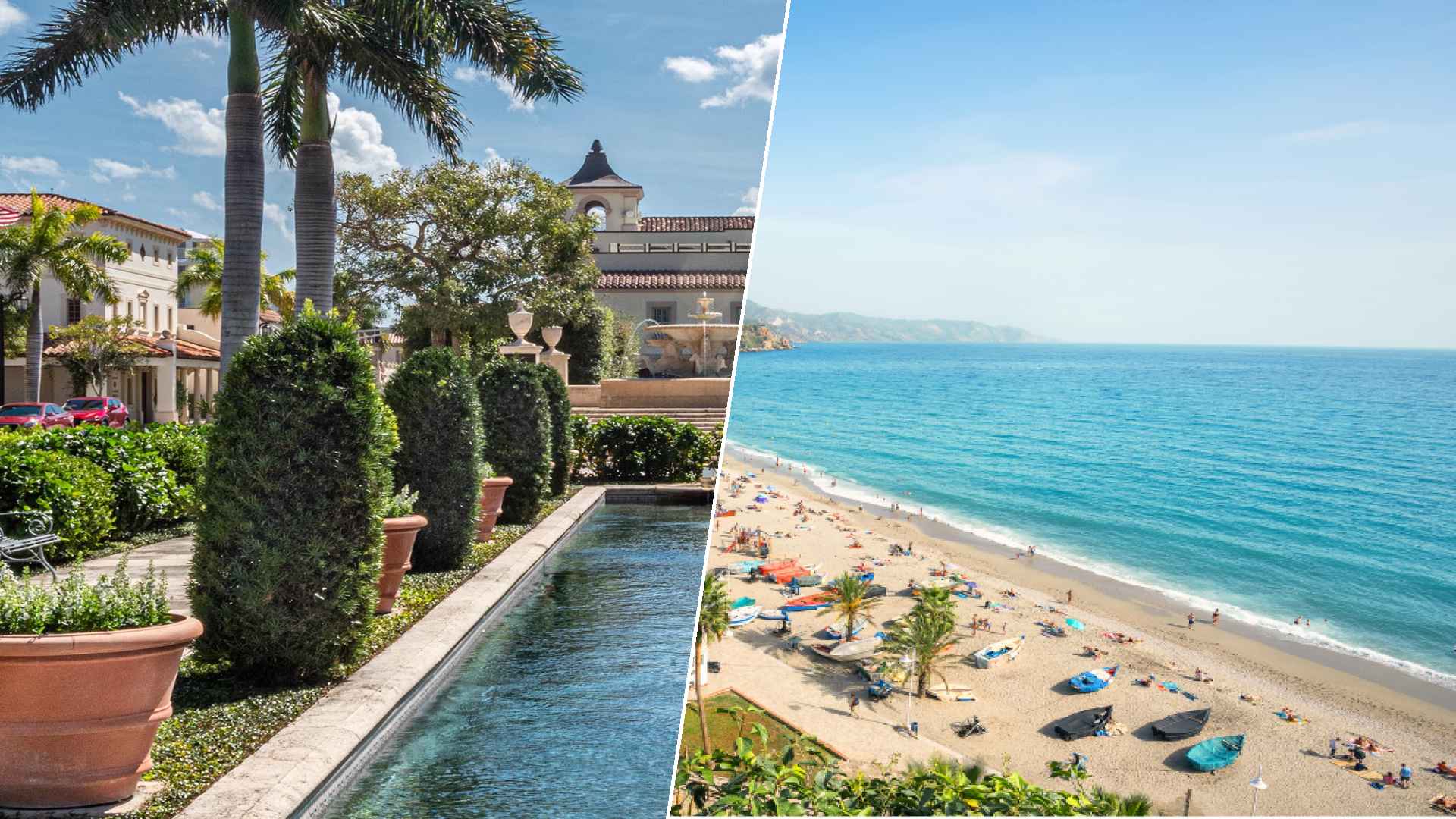 Palm Beach to Malaga