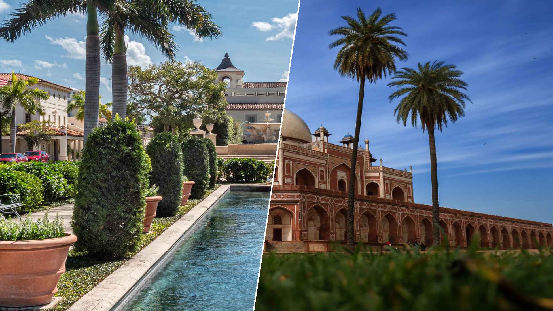 Palm Beach to New Dehli