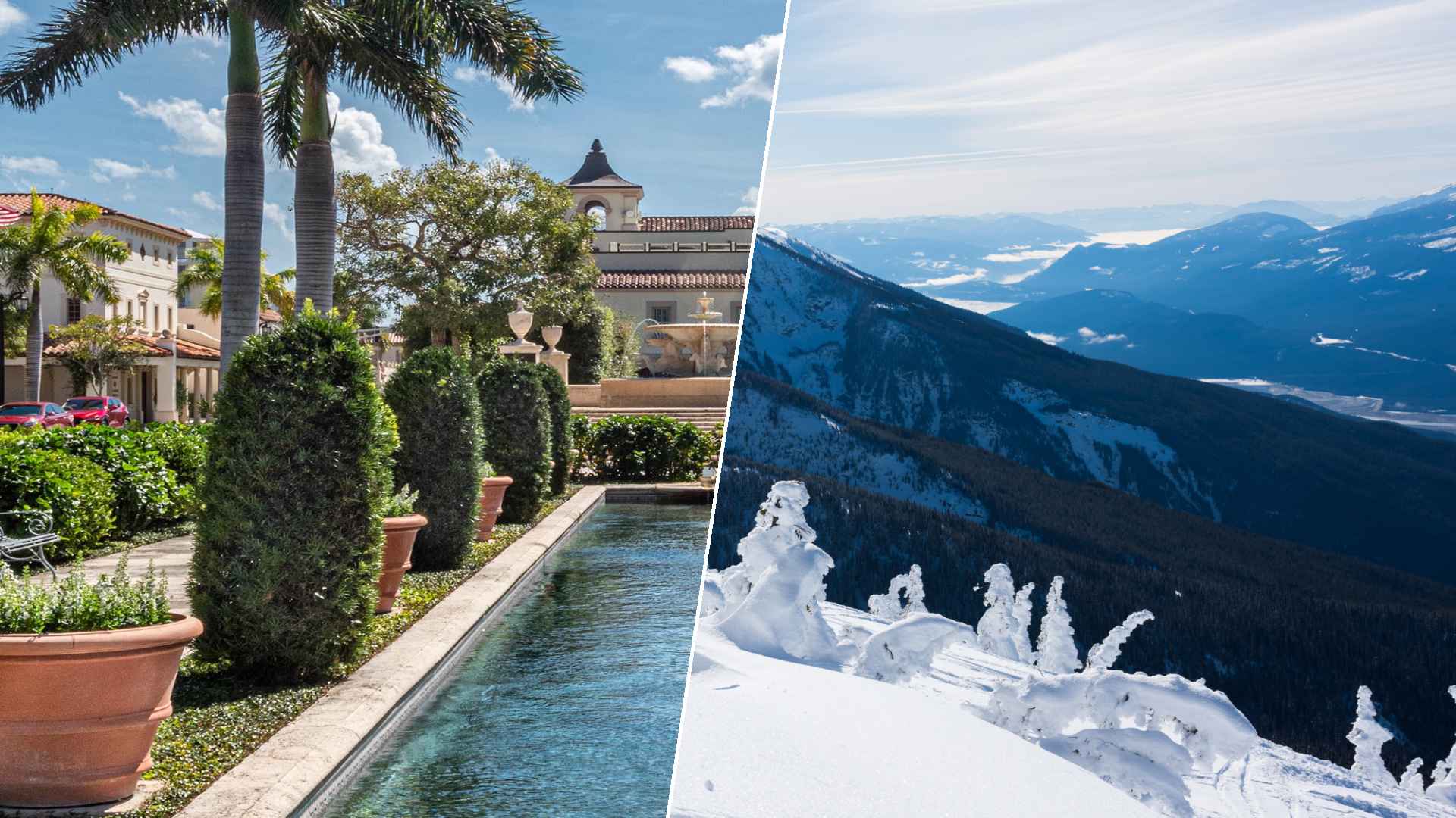 Palm Beach to Revelstoke