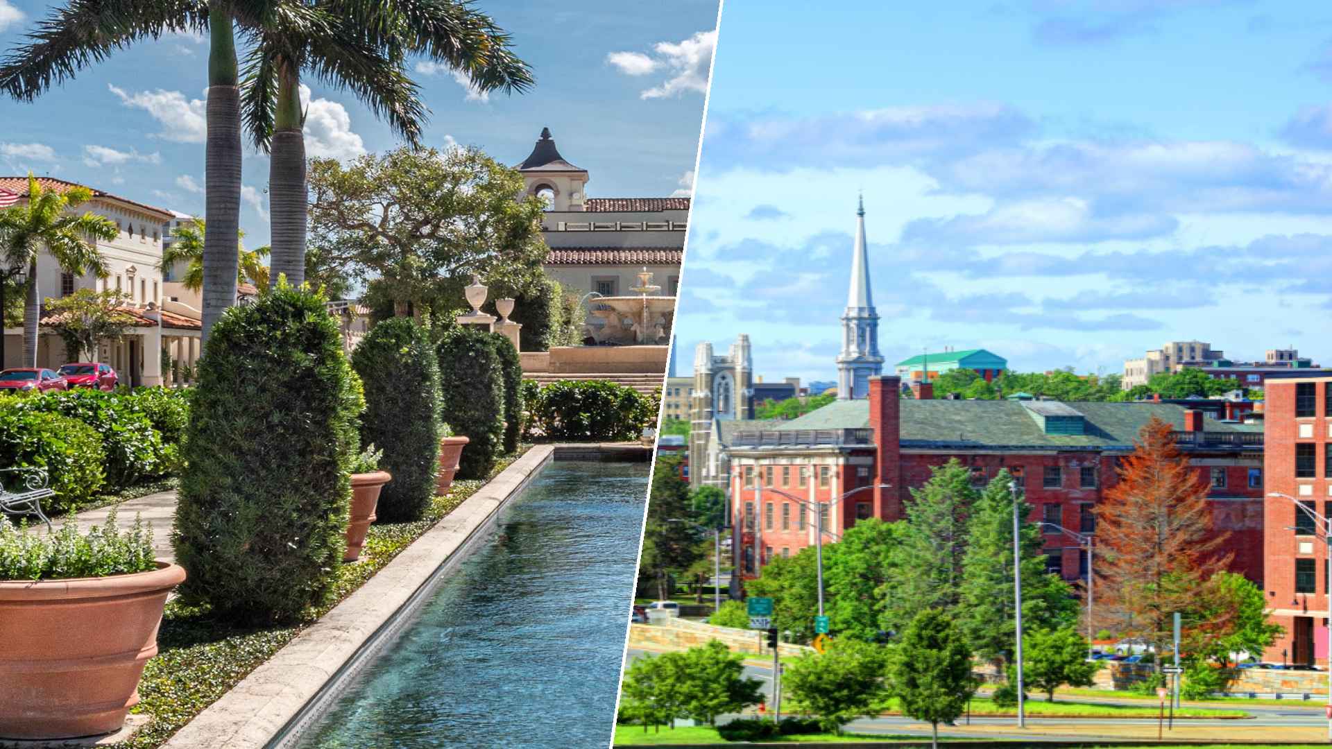 Palm Beach to Worcester