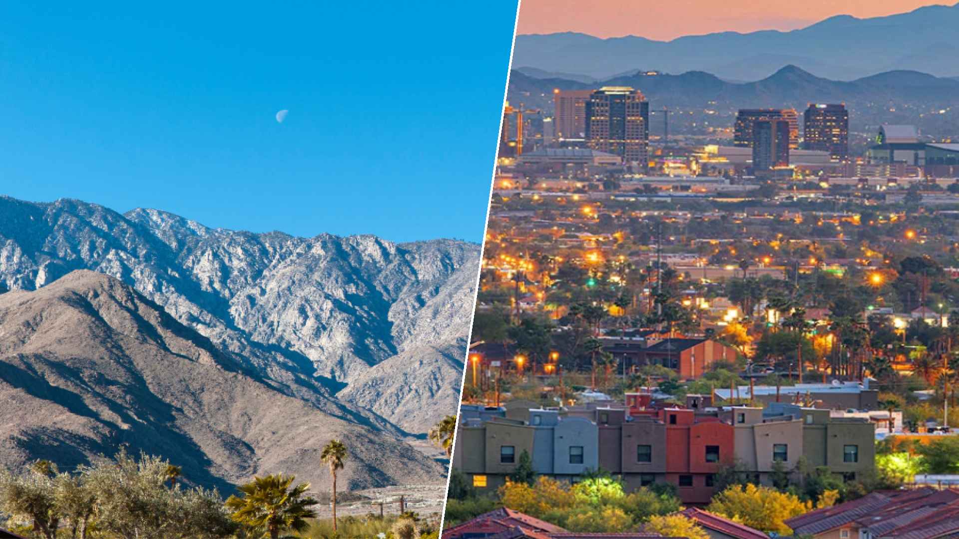 Palm Springs to Peoria