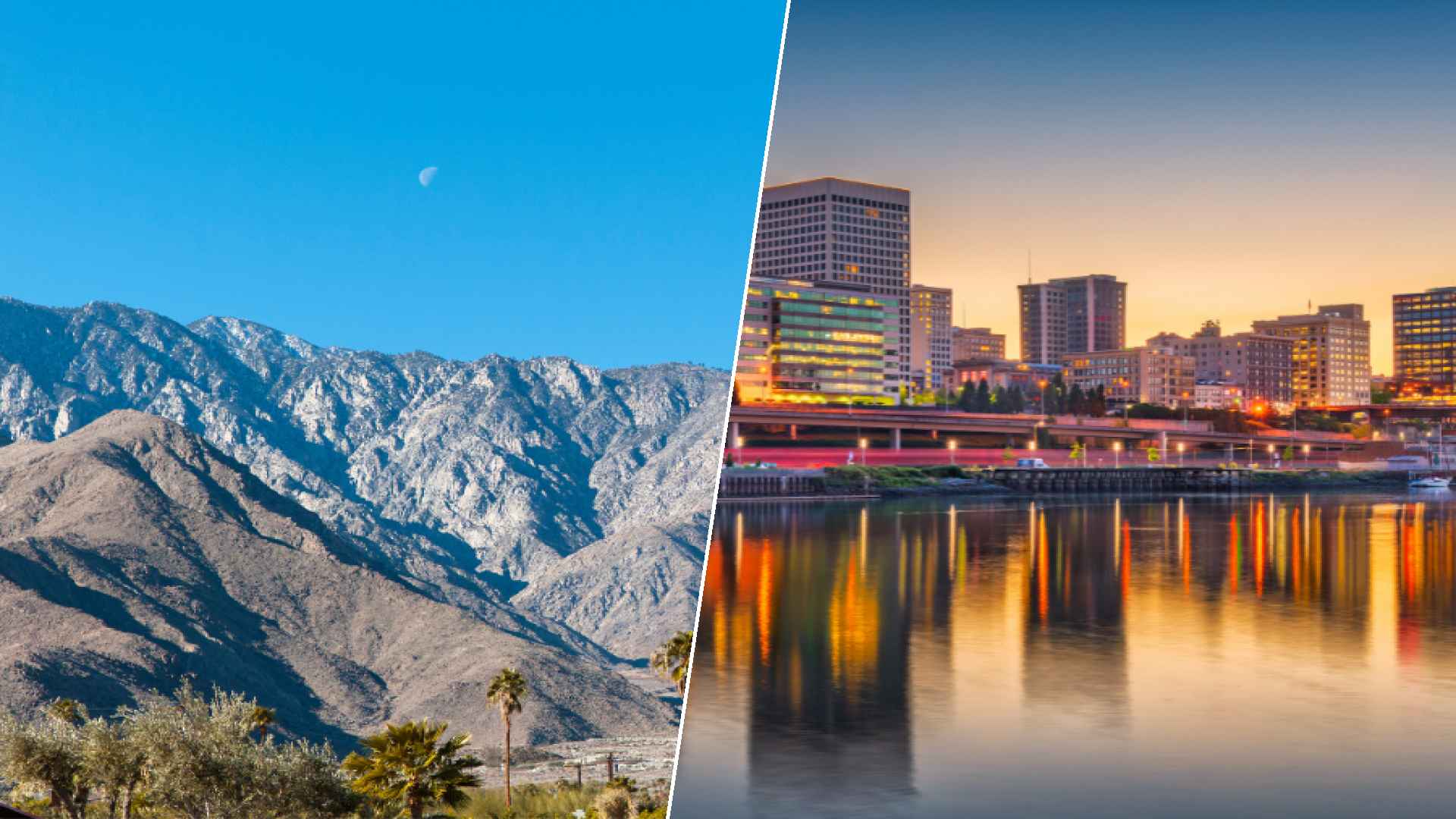 Palm Springs to Tacoma