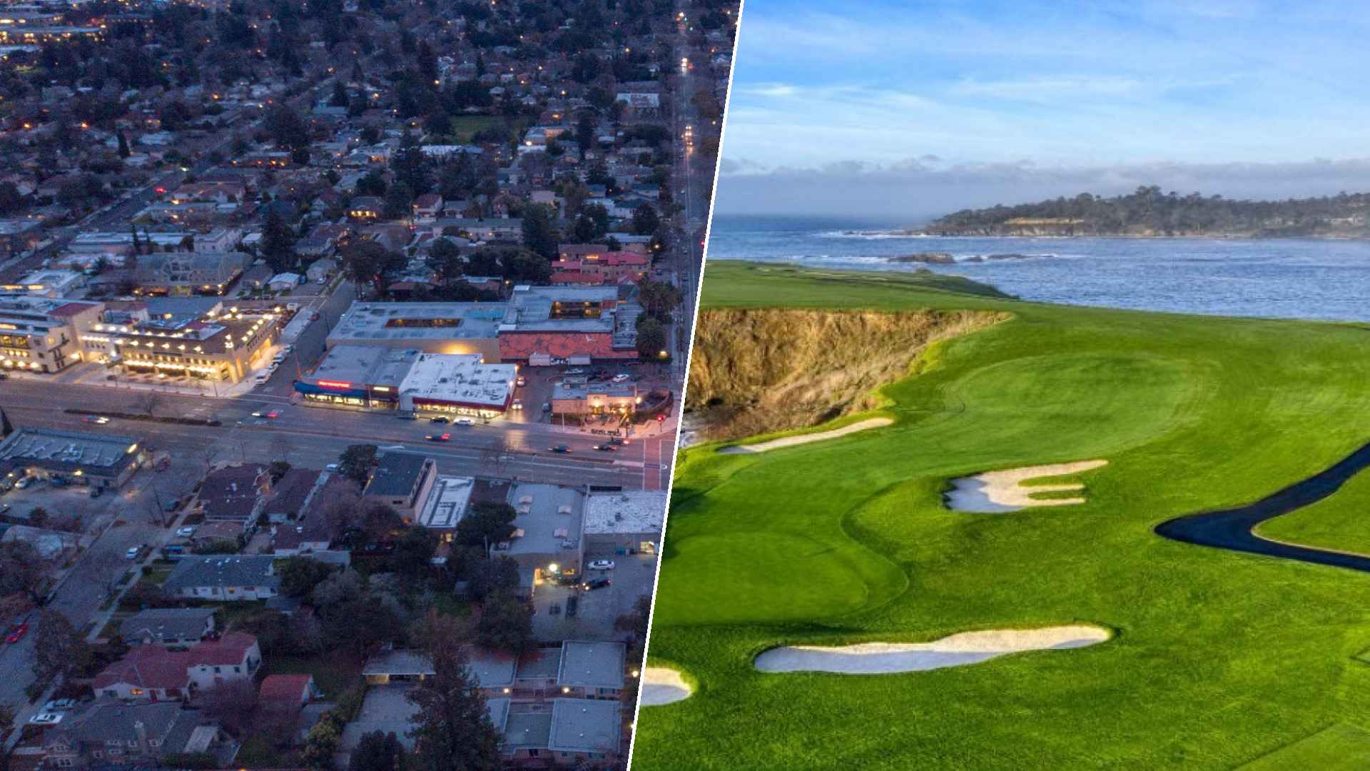 Palo Alto to Pebble Beach Golf Links