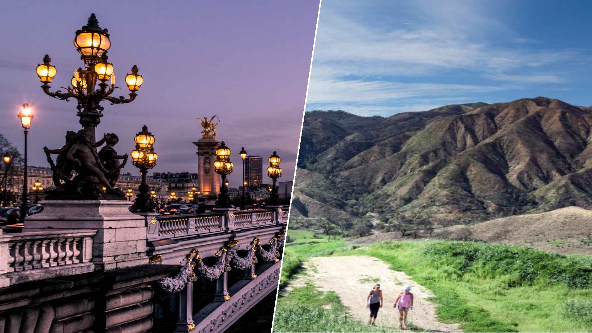 Paris to Santa Clarita