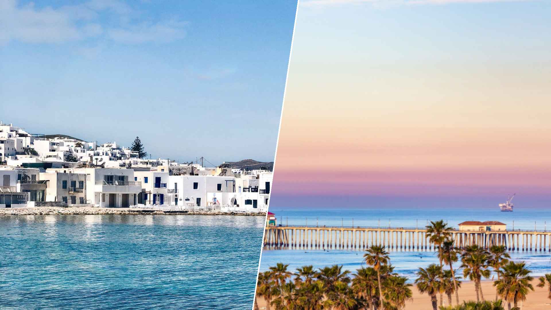 Paros to Huntington Beach