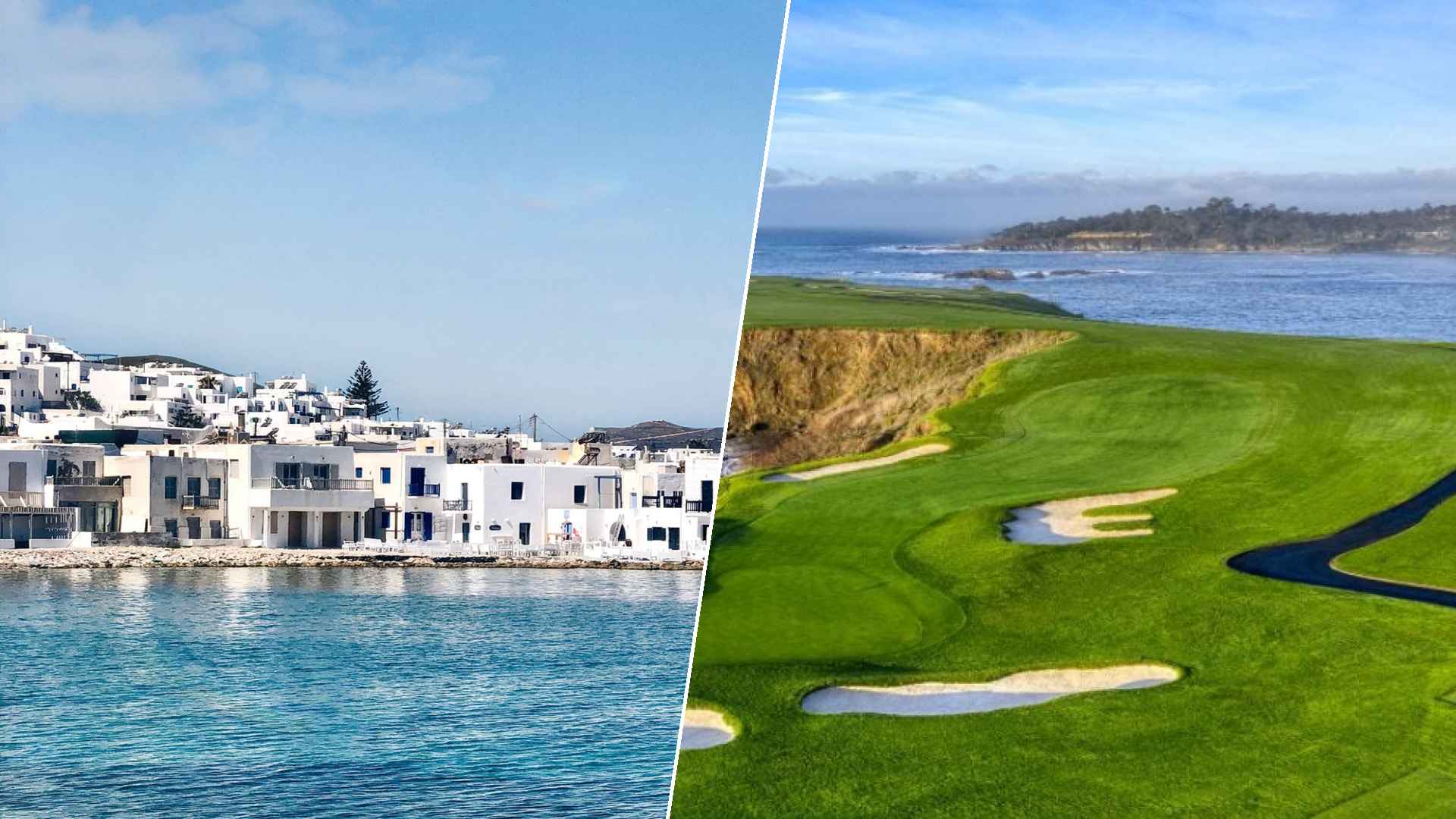 Paros to Pebble Beach Golf Links