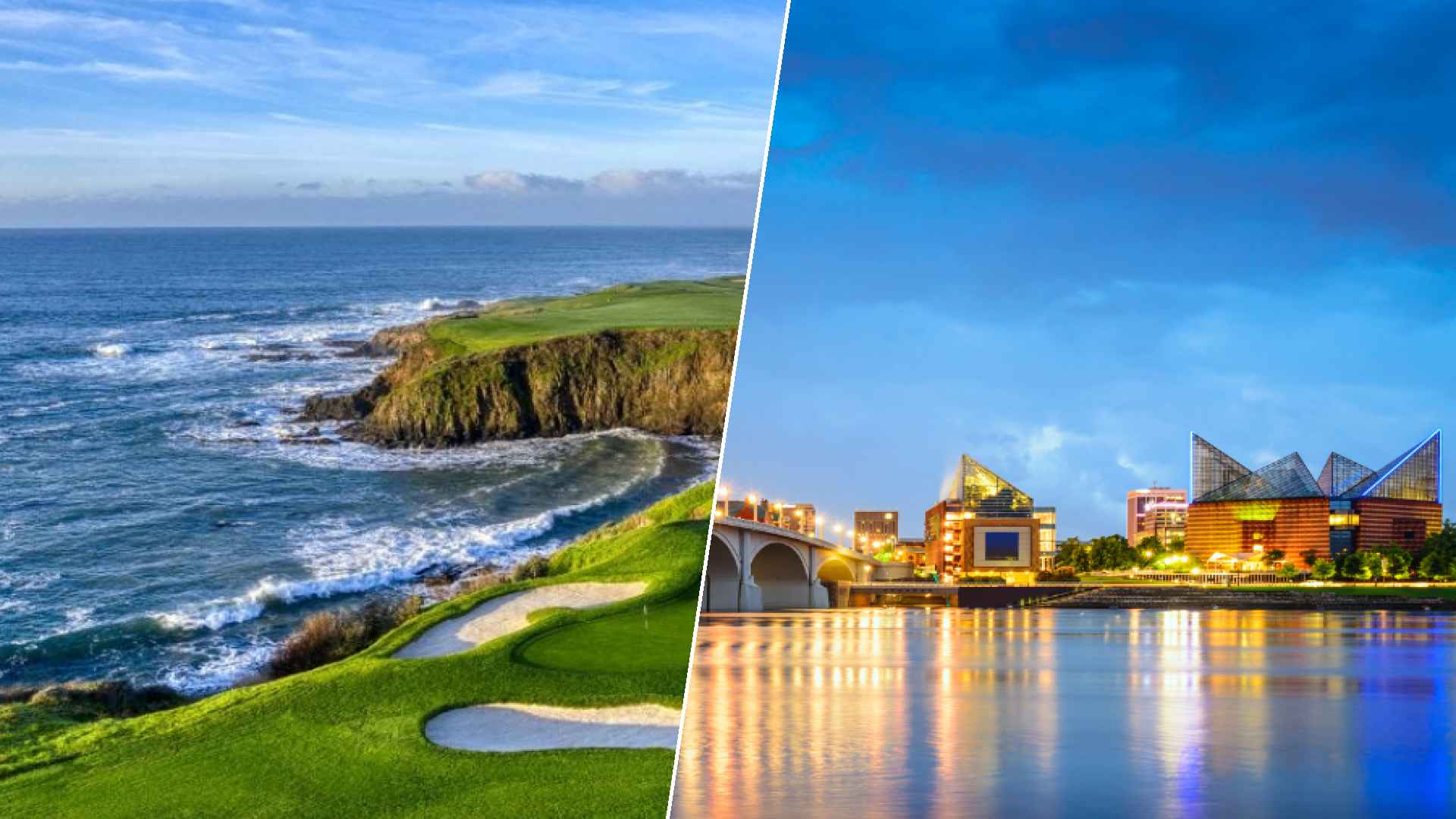 Pebble Beach Golf Links to Chattanooga