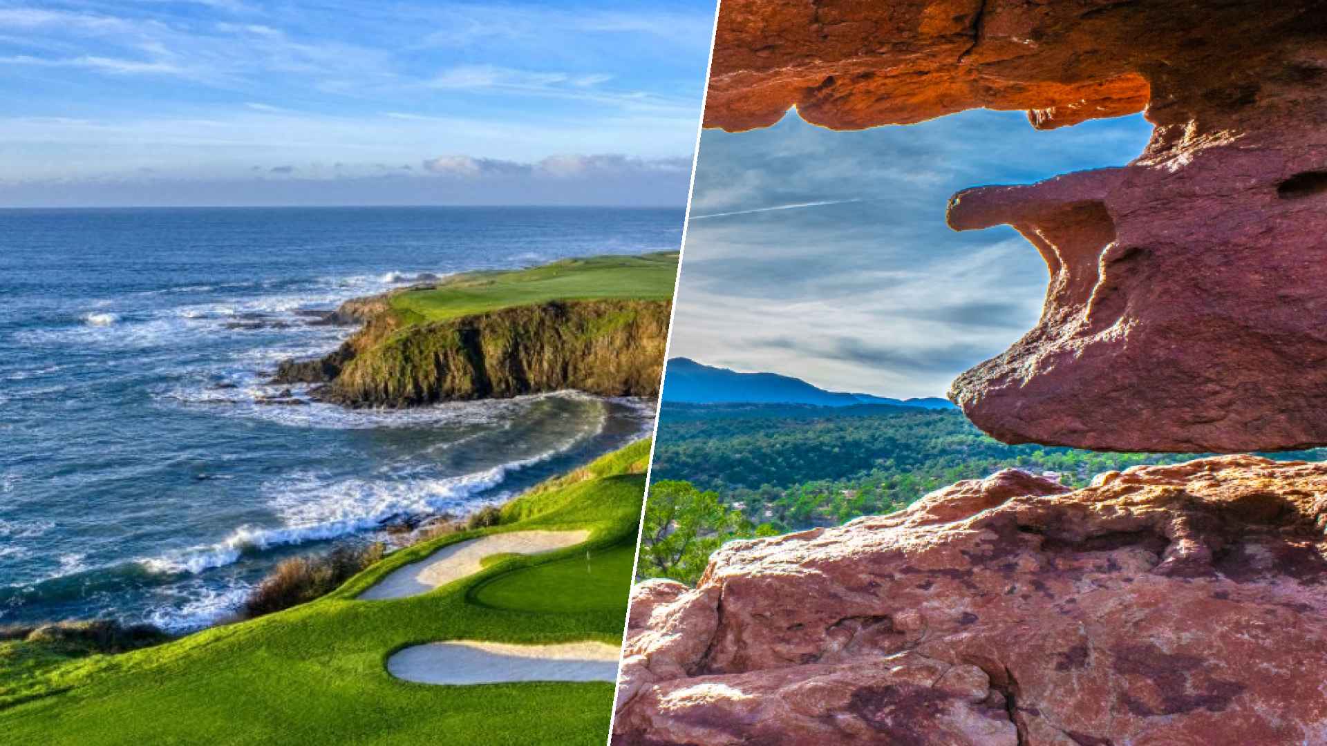 Pebble Beach Golf Links to Colorado Springs