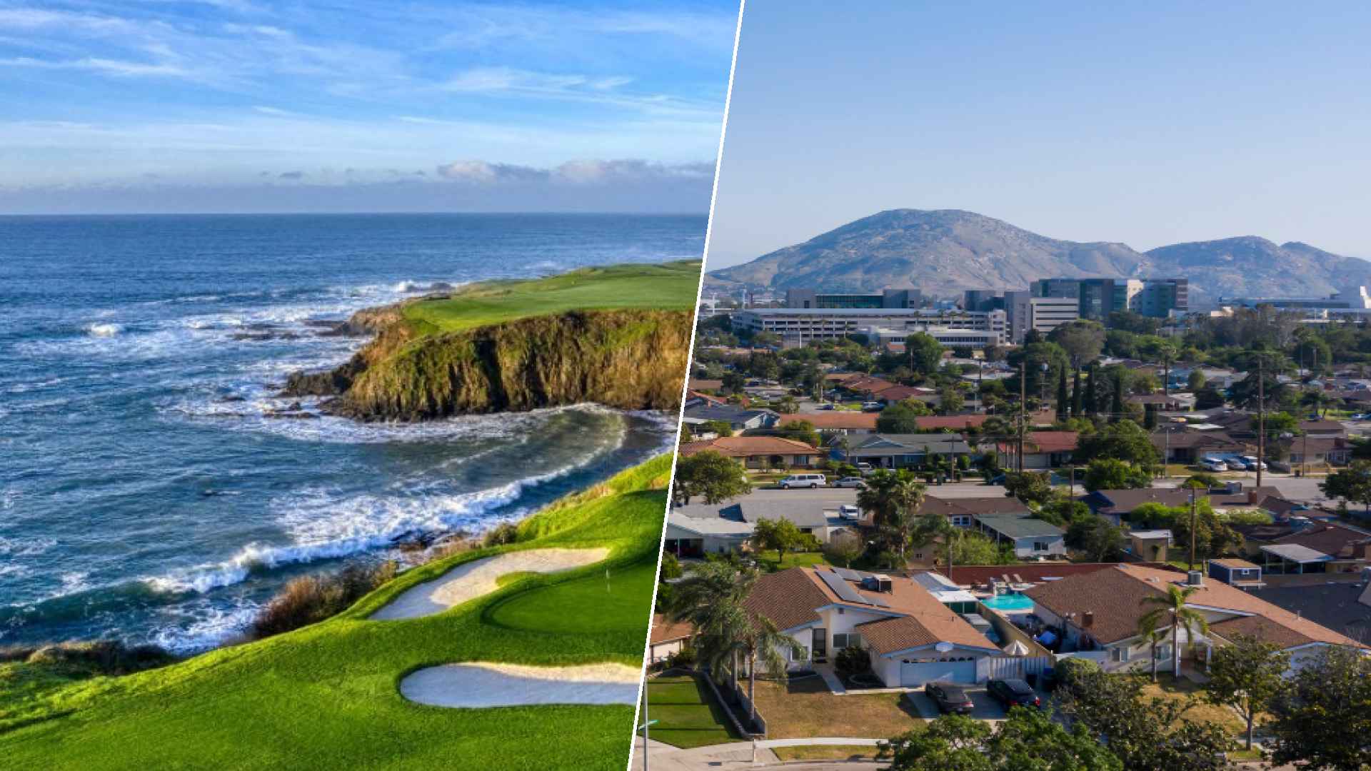 Pebble Beach Golf Links to Fontana