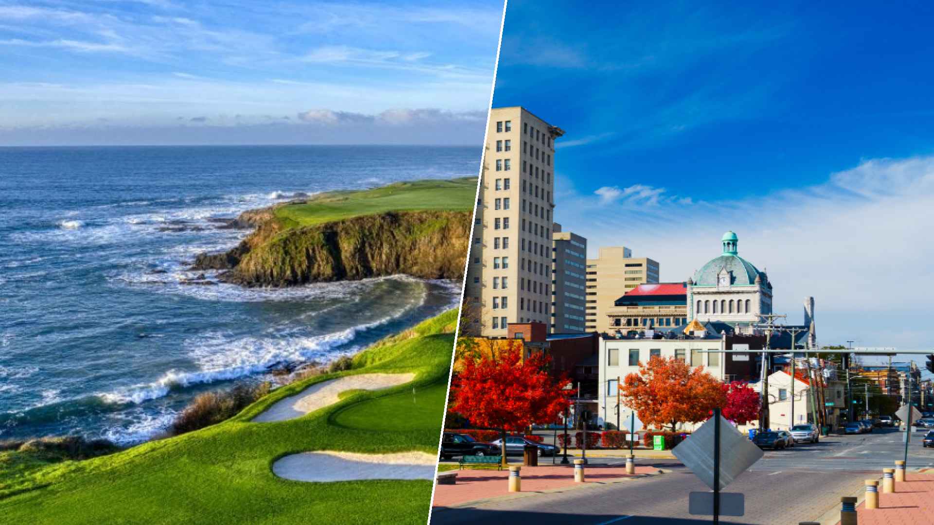 Pebble Beach Golf Links to Lexington