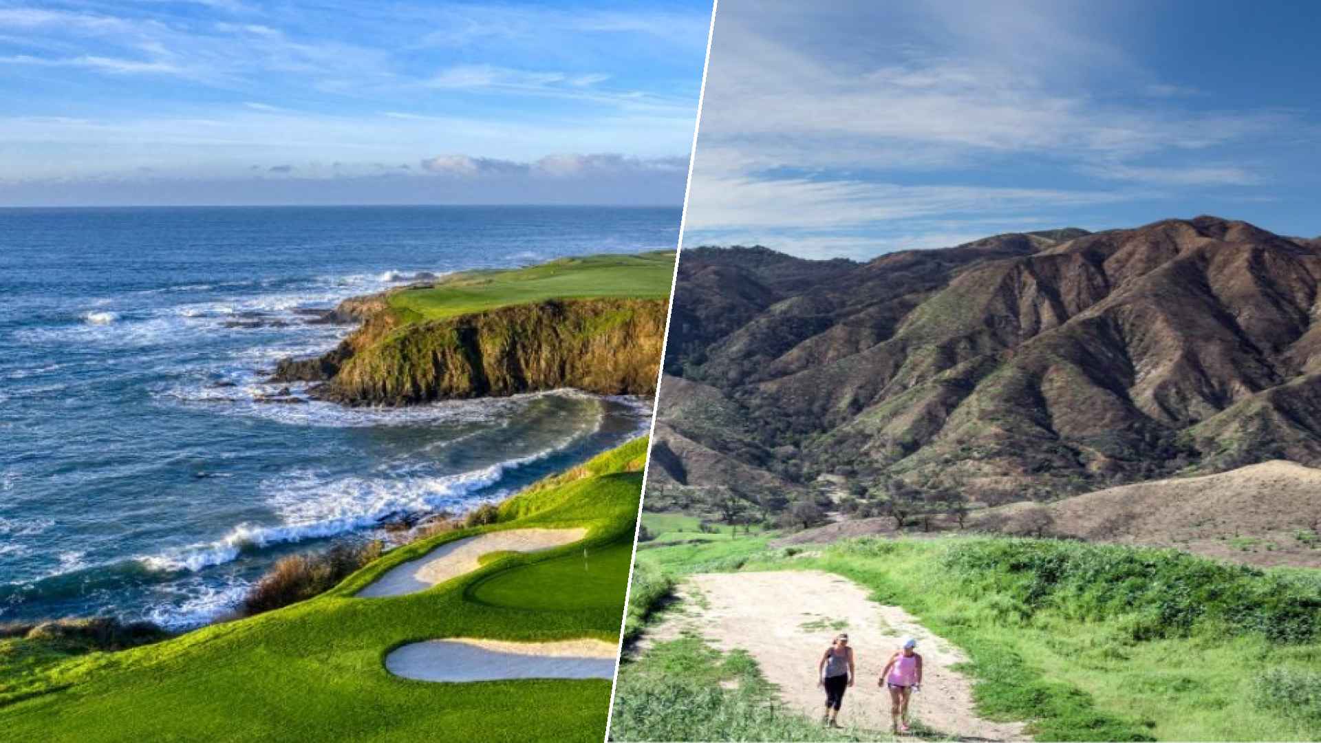 Pebble Beach Golf Links to Santa Clarita