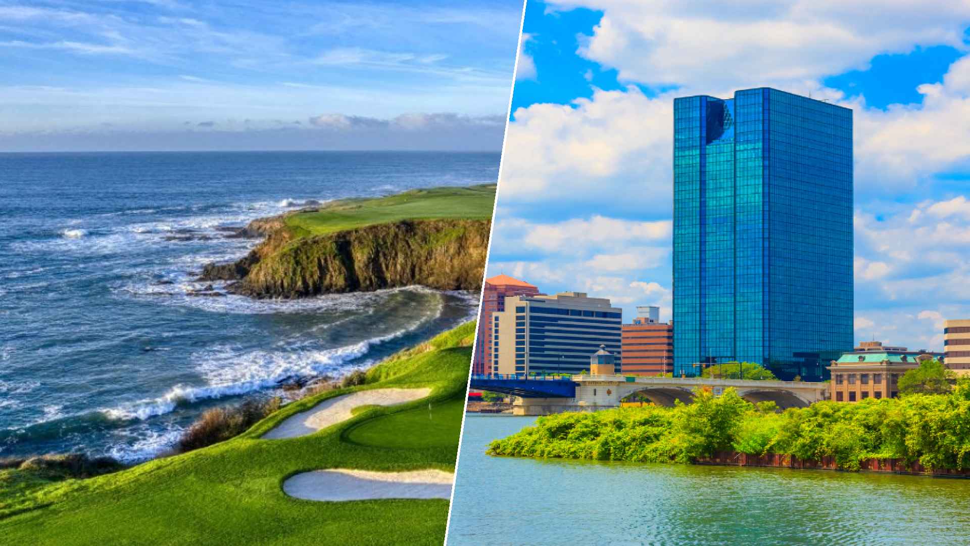 Pebble Beach Golf Links to Toledo