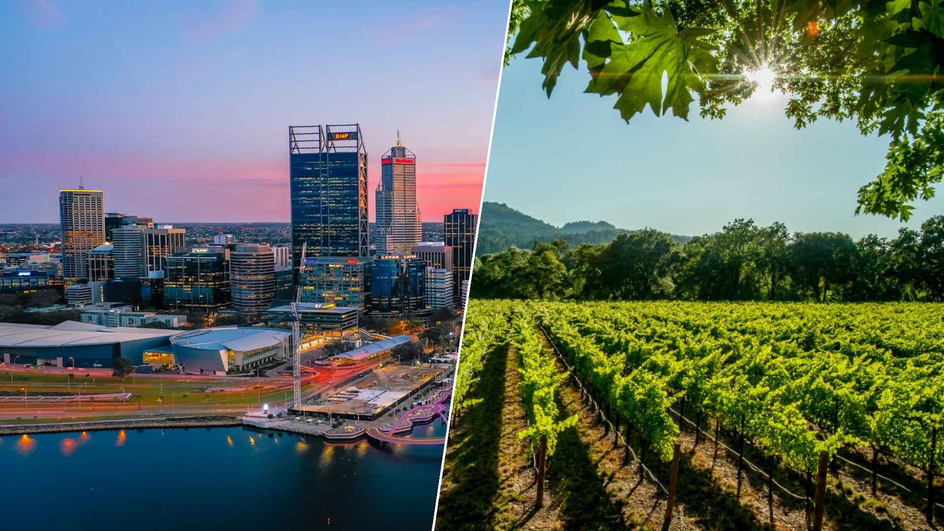 Perth to Napa