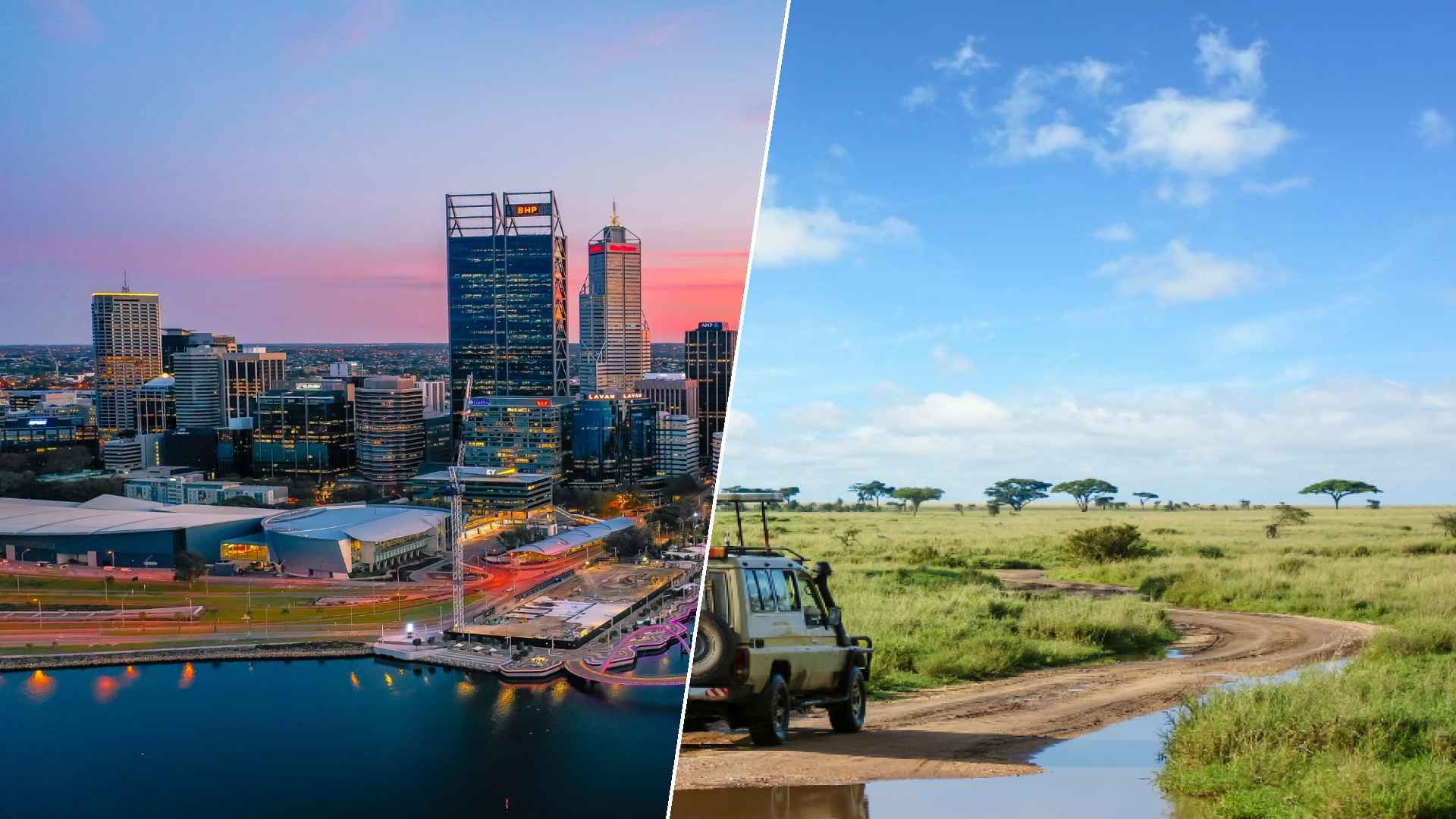 Perth to Serengeti
