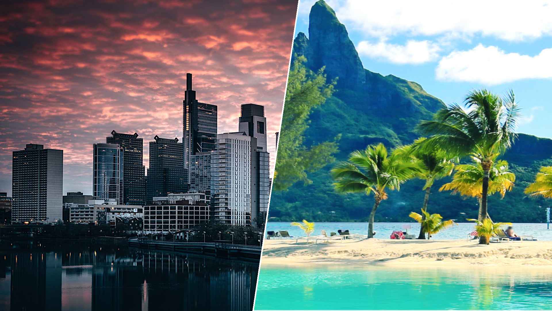 Philadelphia to Bora Bora