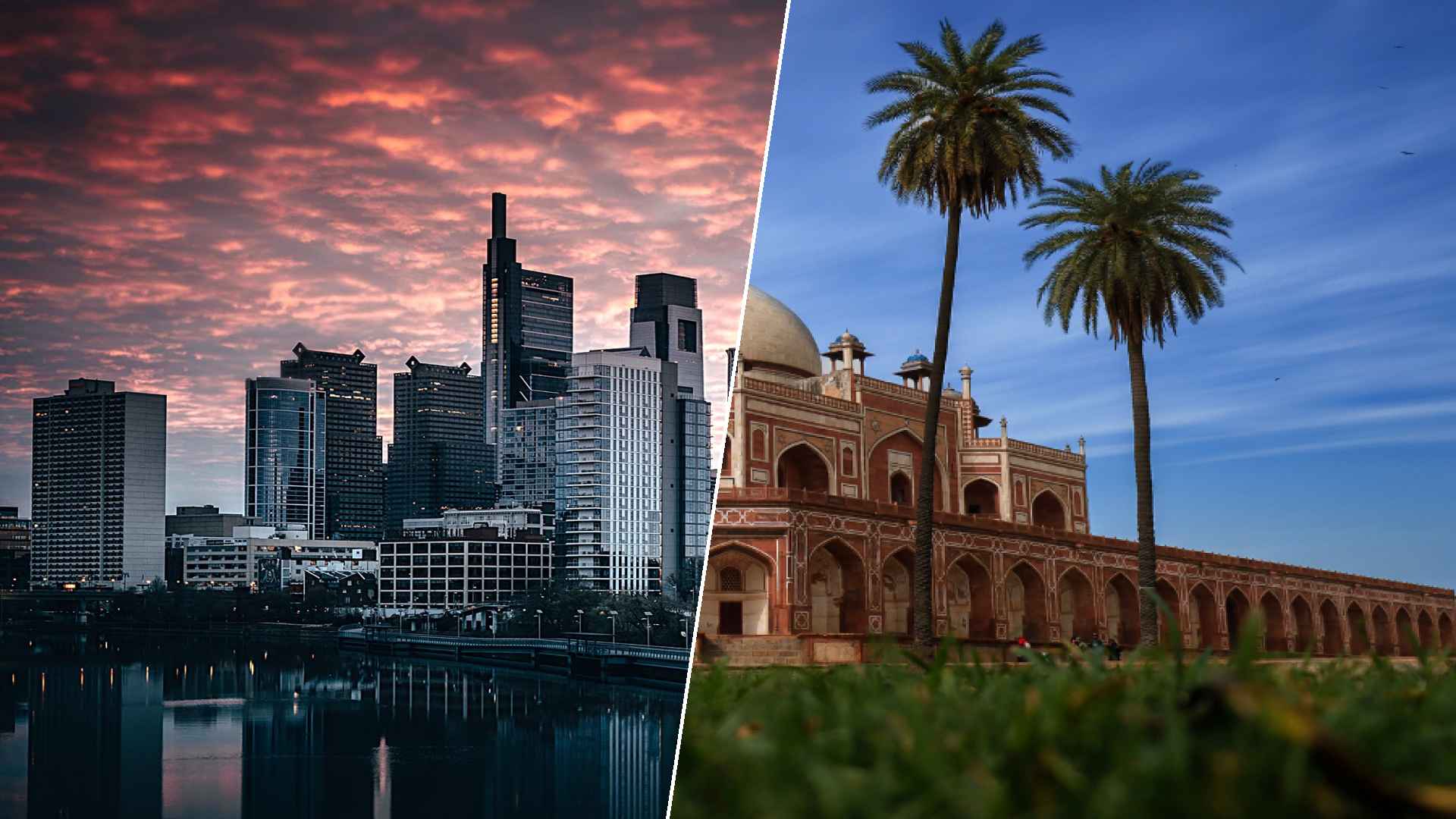 Philadelphia to New Dehli