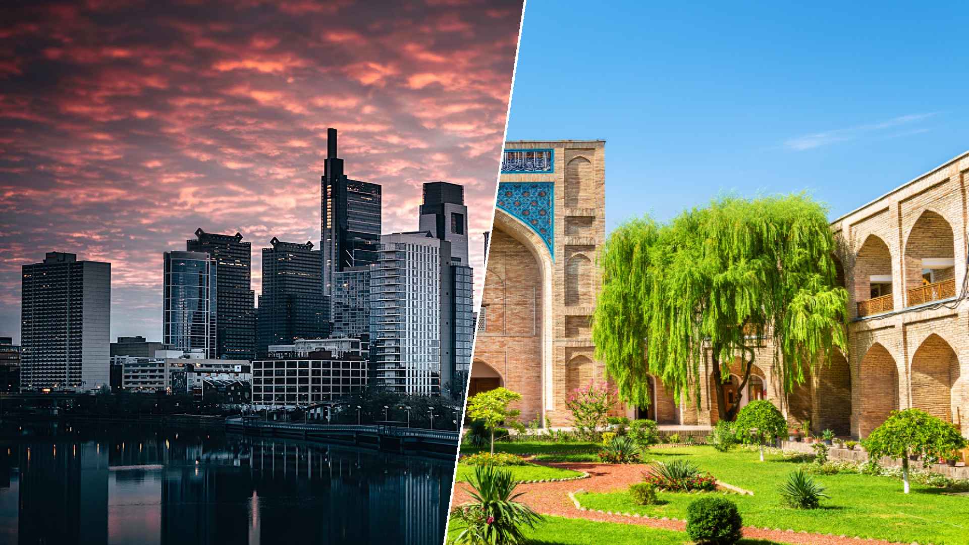 Philadelphia to Tashkent