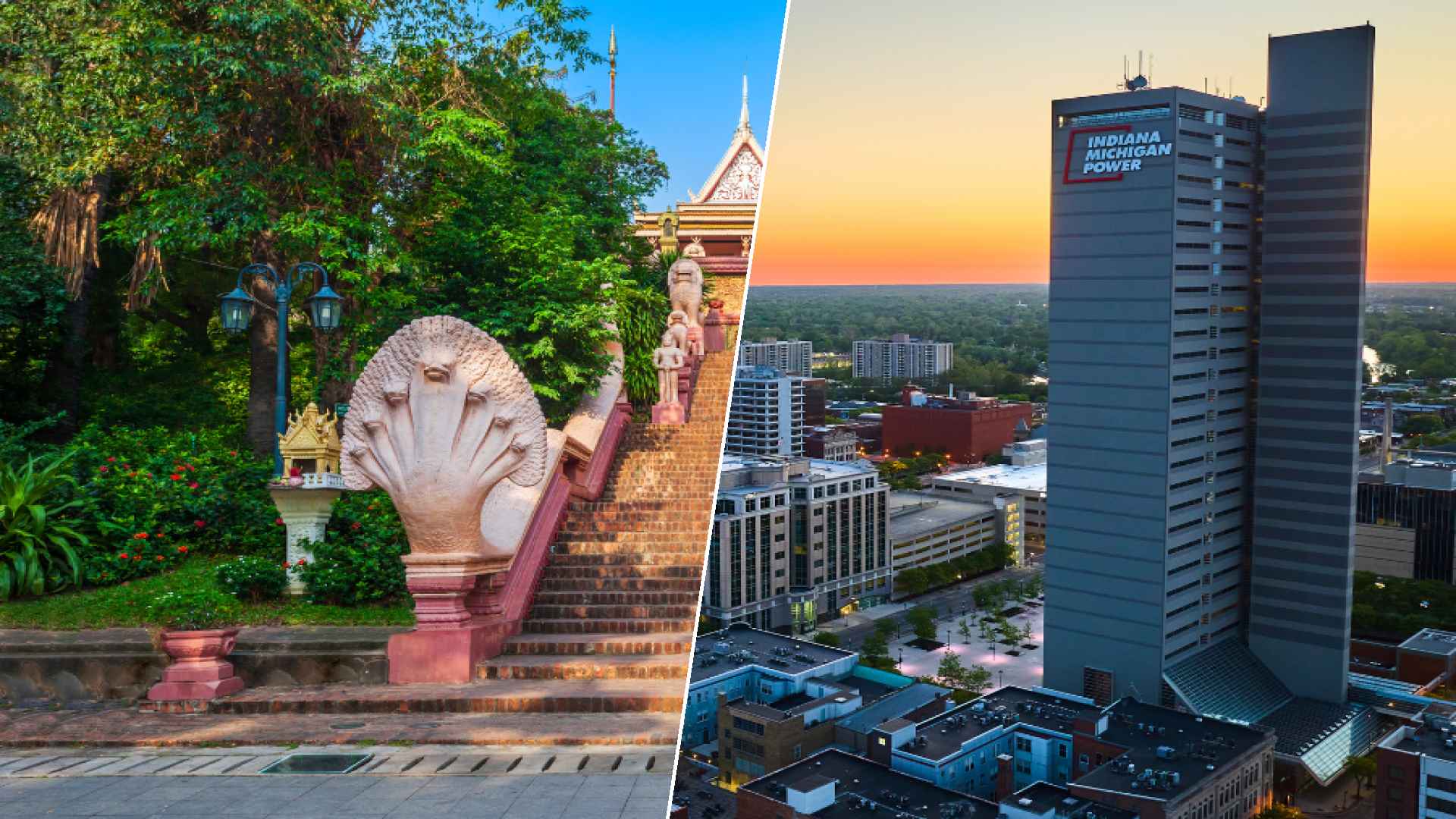 Phnom Penh to Fort Wayne