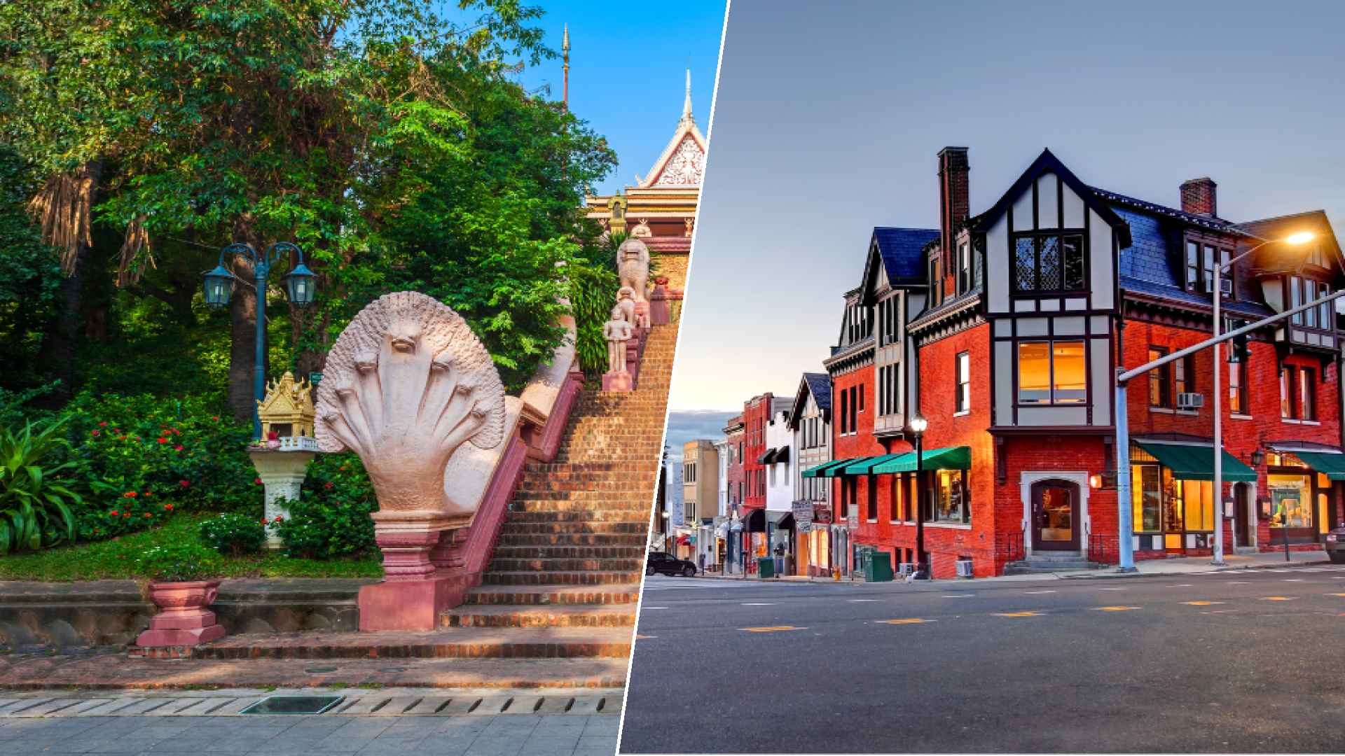 Phnom Penh to Greenwich