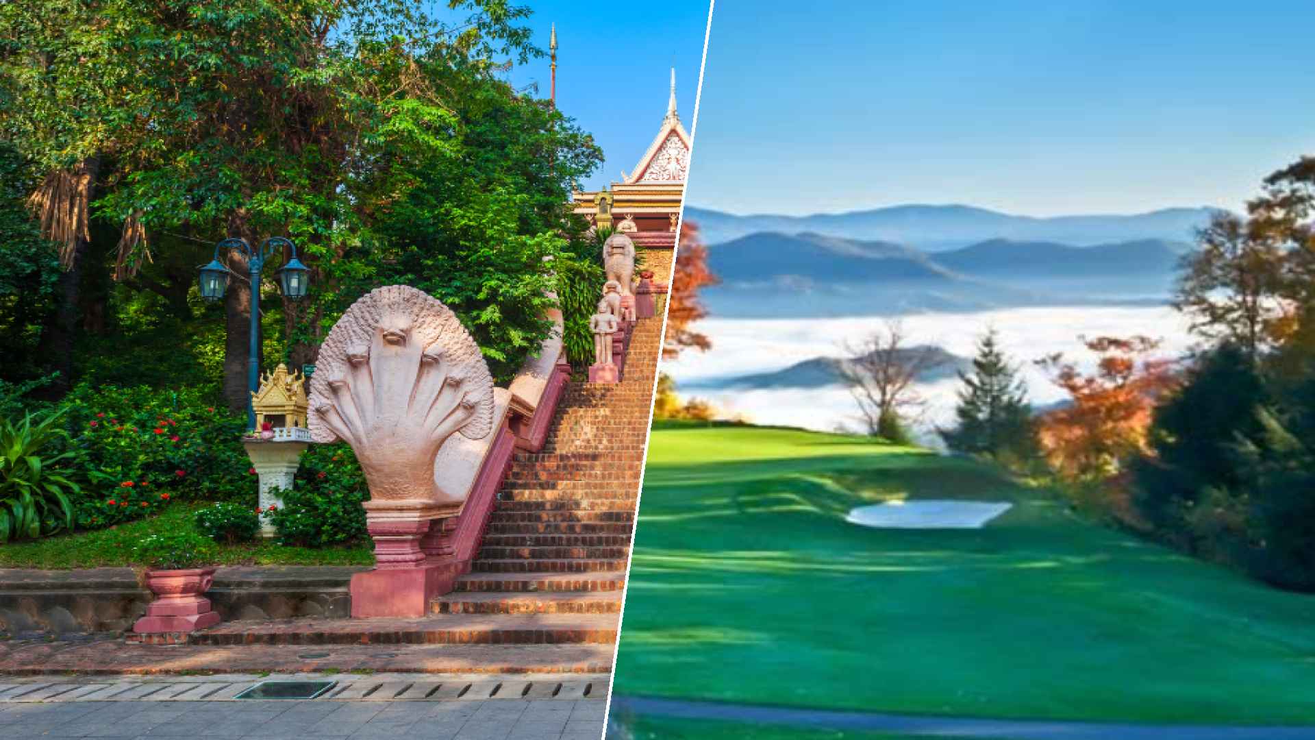 Phnom Penh to Mountain Air Country Club