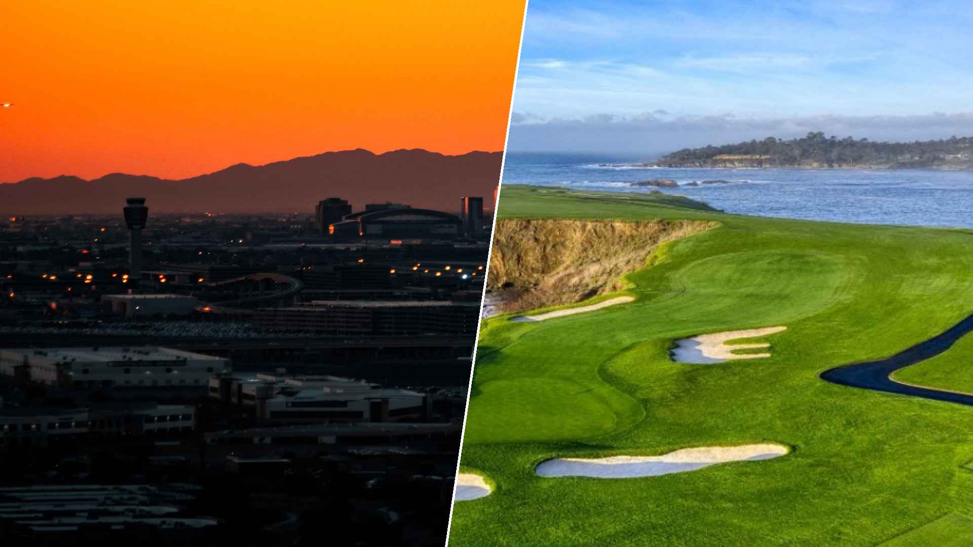 Phoenix to Pebble Beach Golf Links