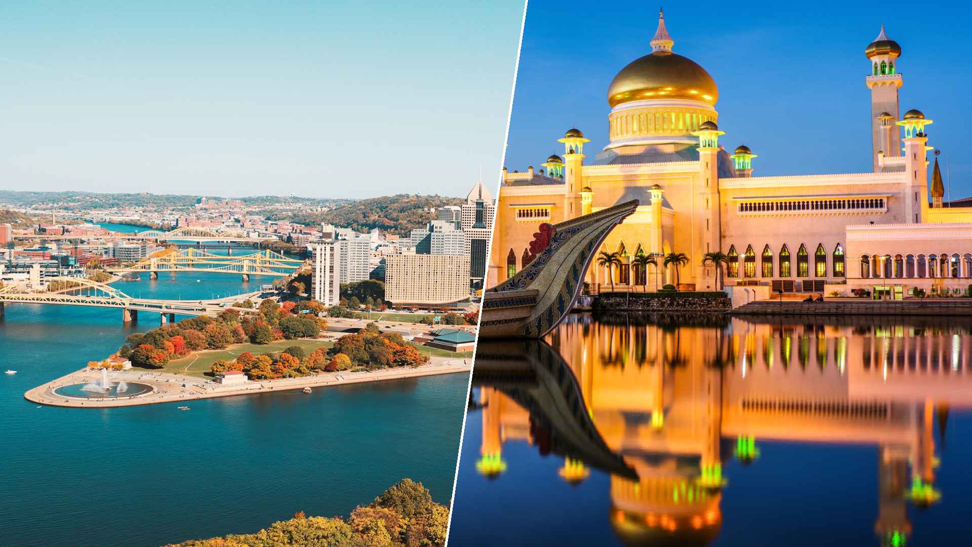 Pittsburgh to Bandar Seri Begawan