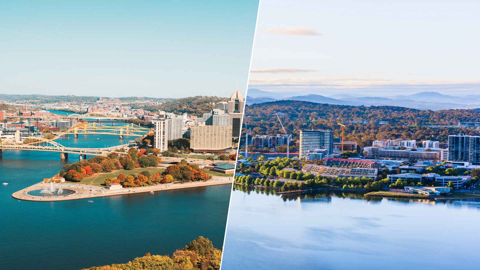 Pittsburgh to Canberra