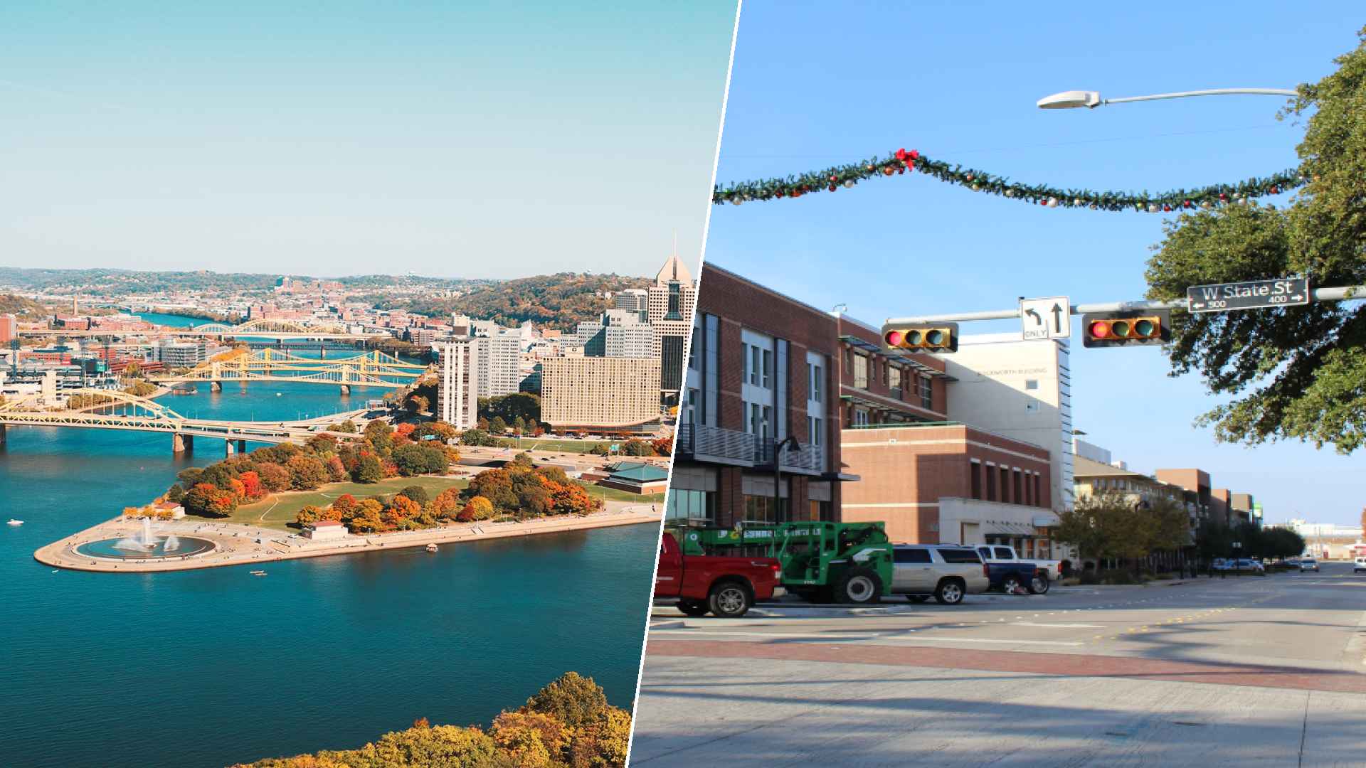 Pittsburgh to Garland