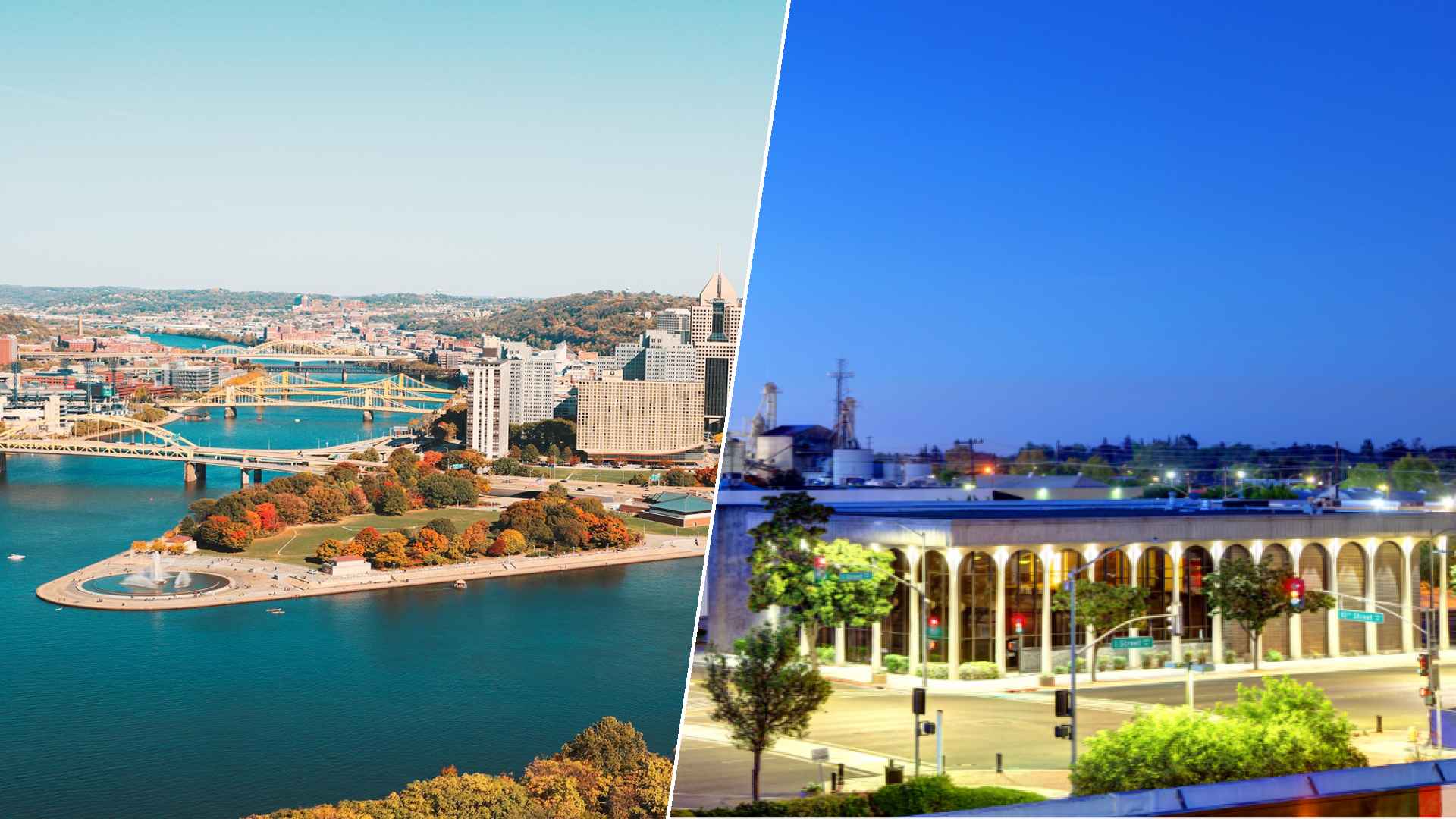 Pittsburgh to Modesto