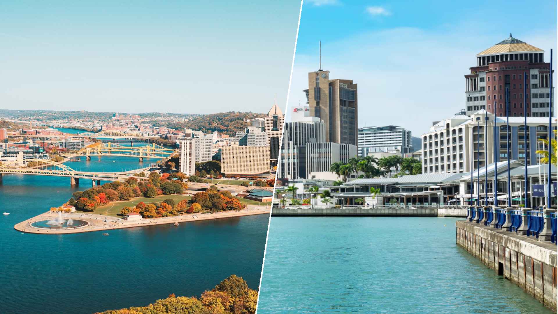 Pittsburgh to Port Louis