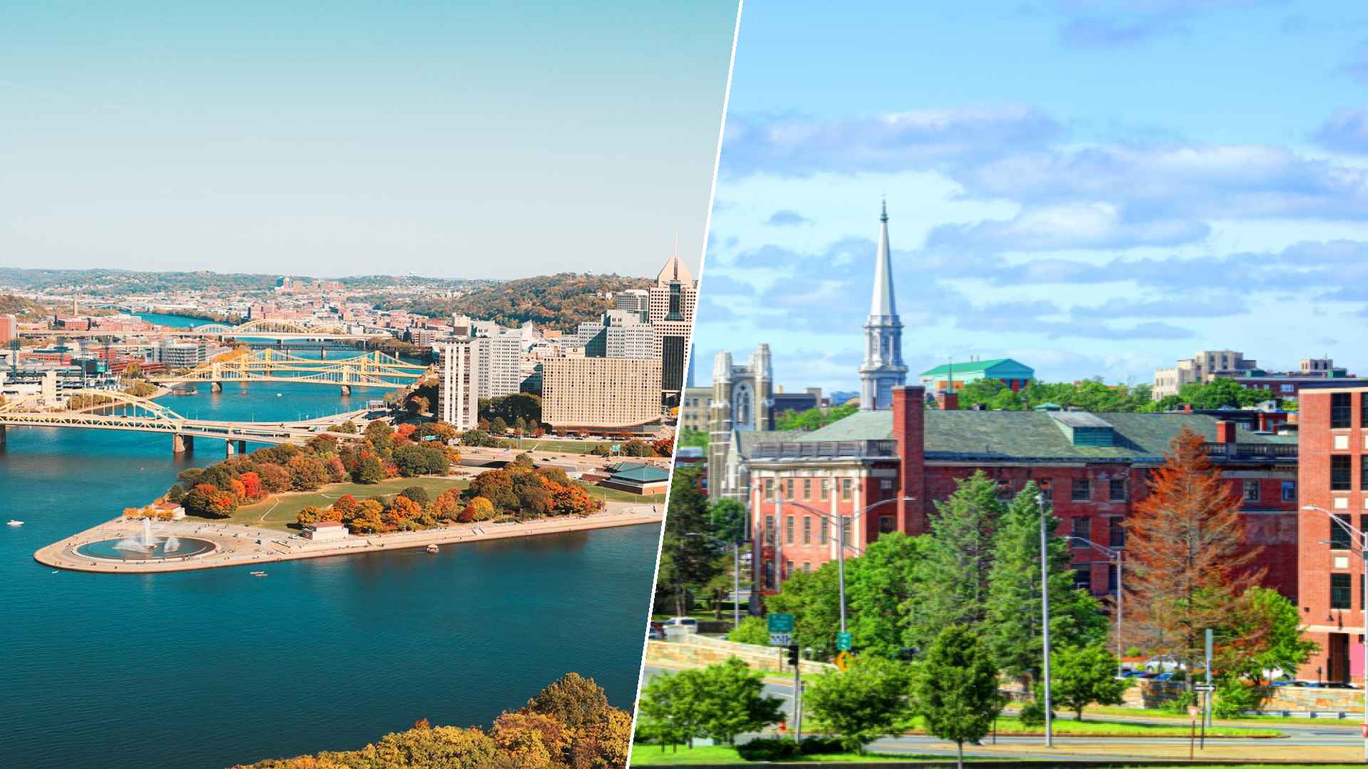 Pittsburgh to Worcester