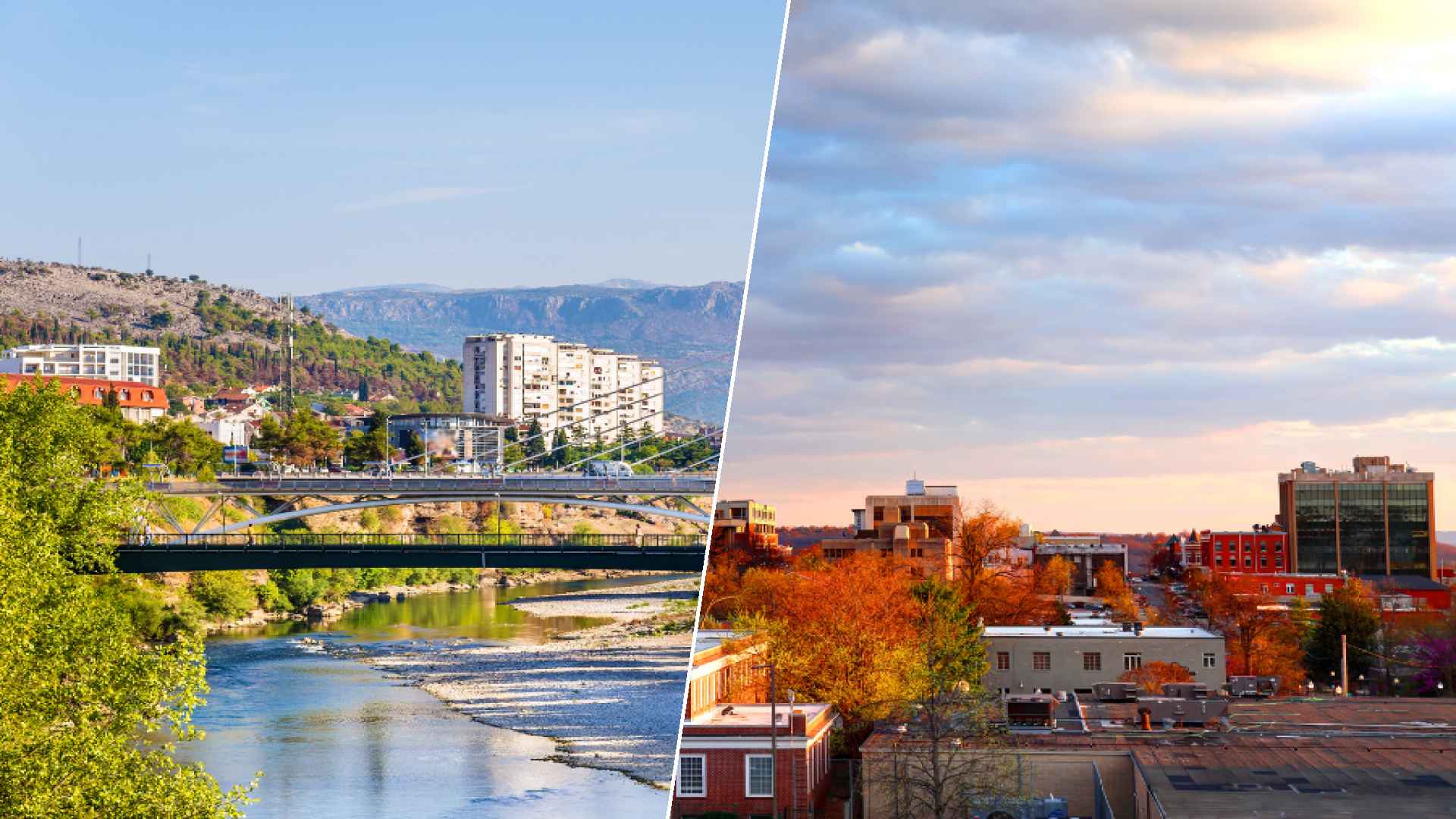 Podgorica to Fayetteville