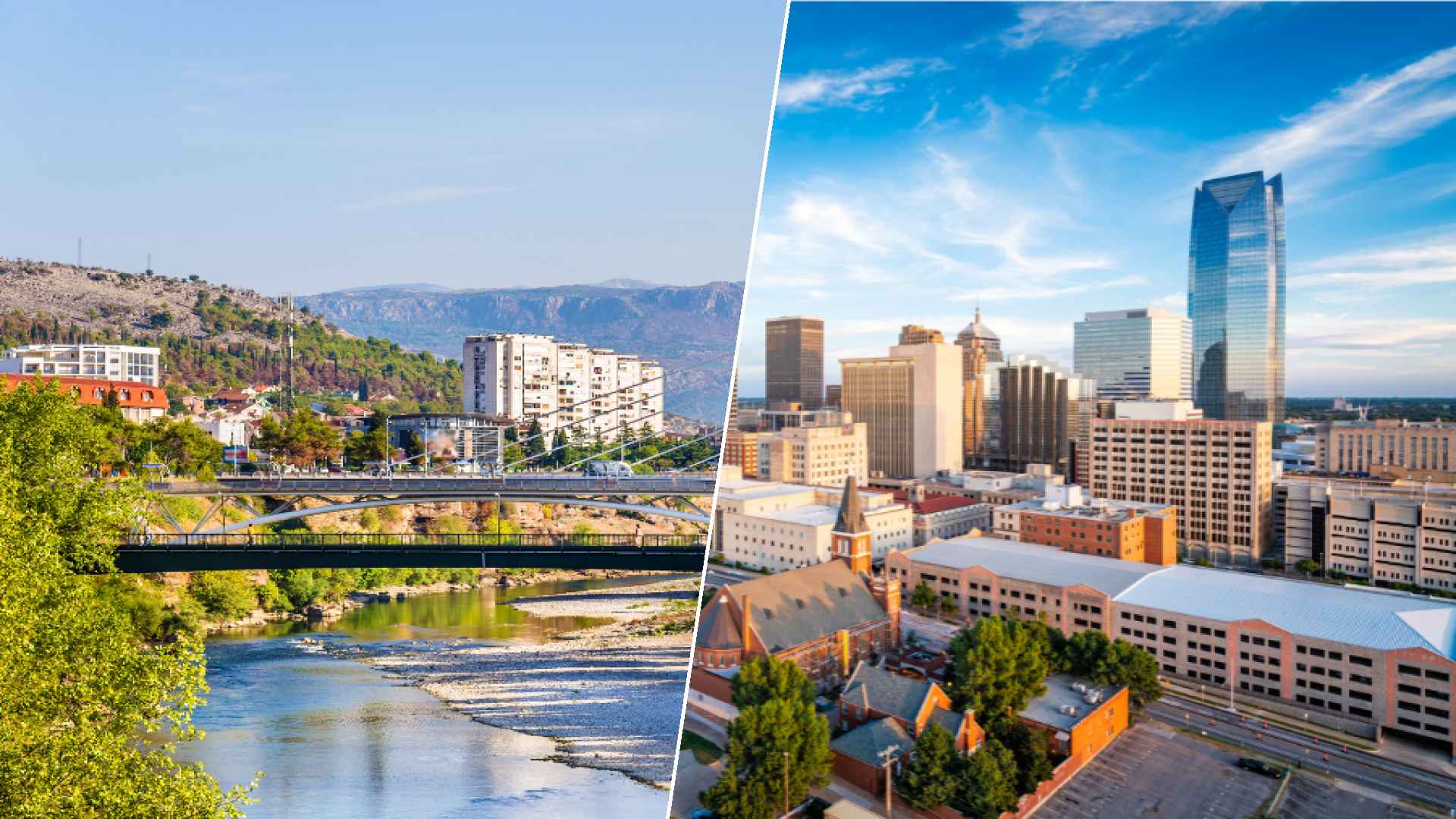 Podgorica to Oklahoma City