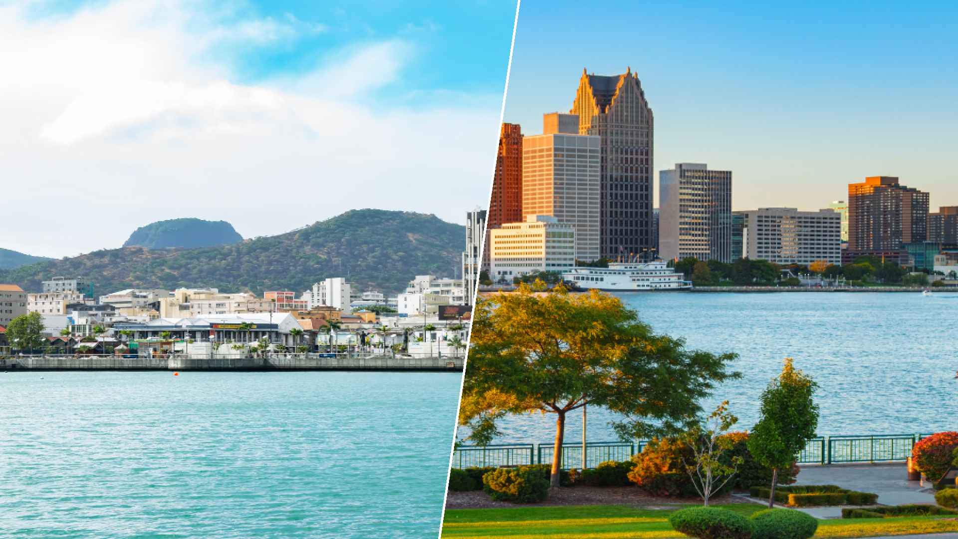 Port Louis to Detroit