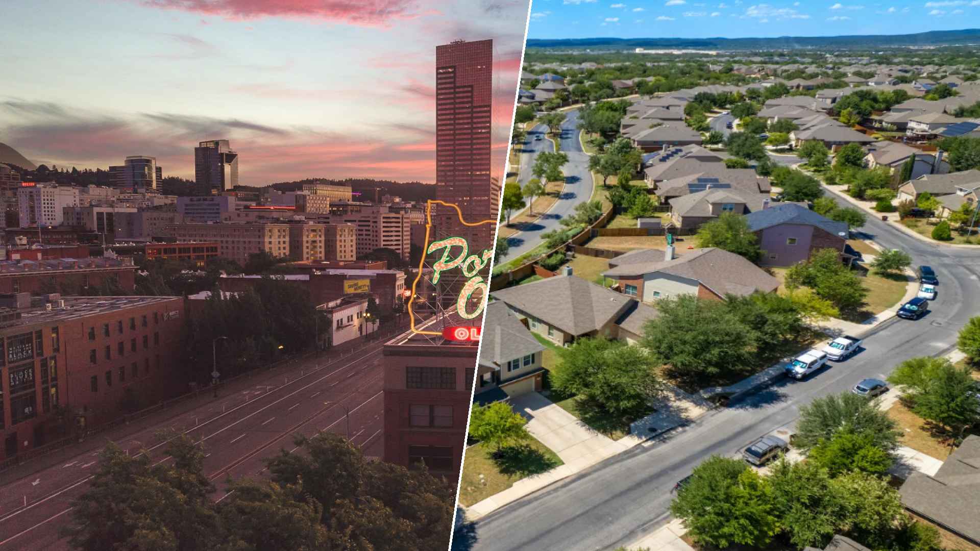 Portland to Grand Prairie